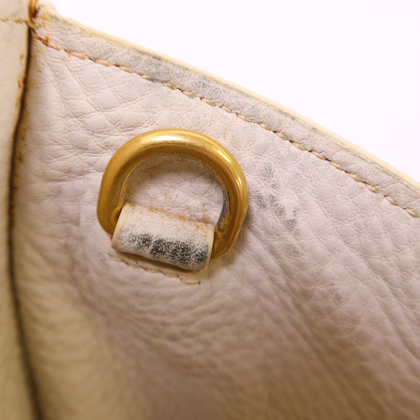 PRADA 牛皮皮革2 Way Shoulder Bag金扣手挽肩背兩用袋