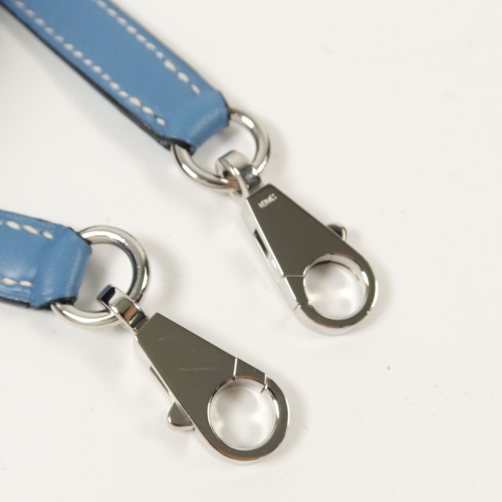 HERMES Swift皮革Bolide 27手挽肩背兩用袋Blue Jean