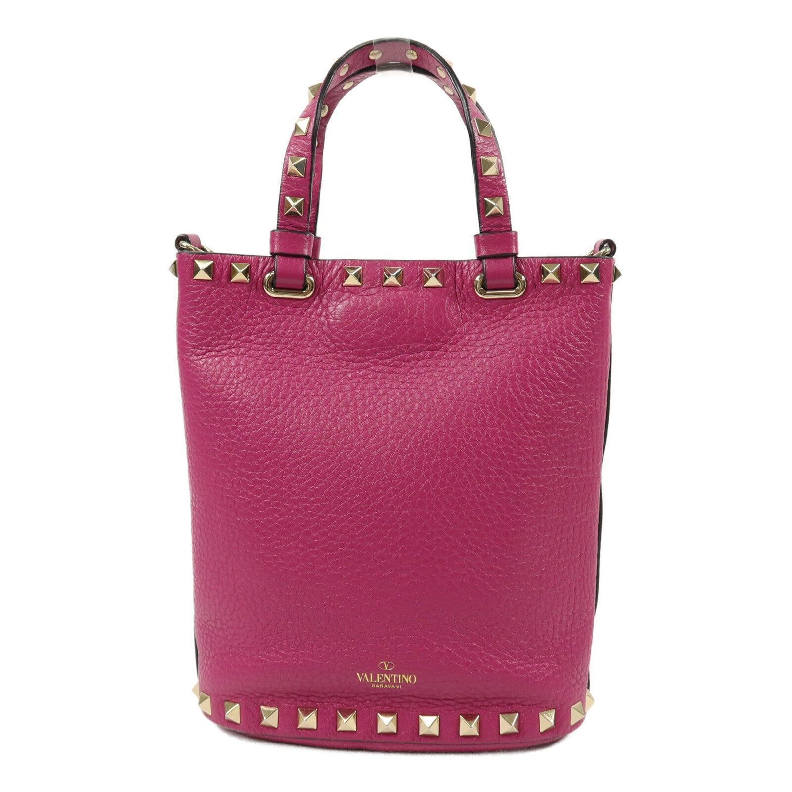Valentino 牛皮皮革Bucket Bag手挽肩背兩用袋