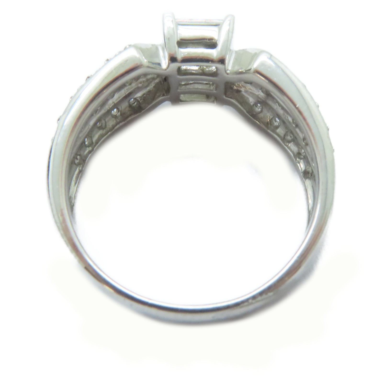JEWELRY 【激減優惠】PT900鉑金Diamond Ring 1.00ct鑽石戒指US#7.75