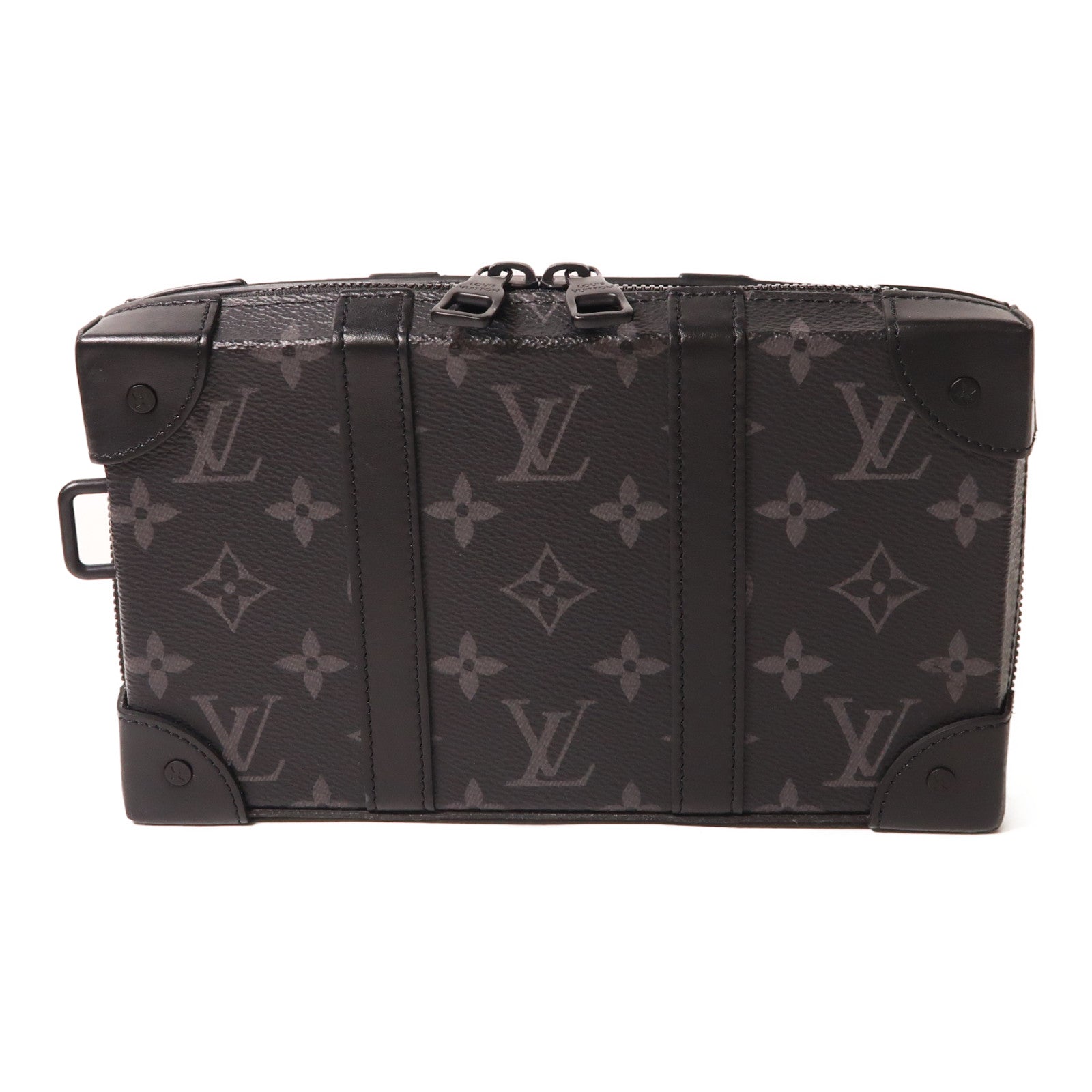 LOUIS VUITTON Monogram Eclipse Soft Trunk Wallet肩背袋