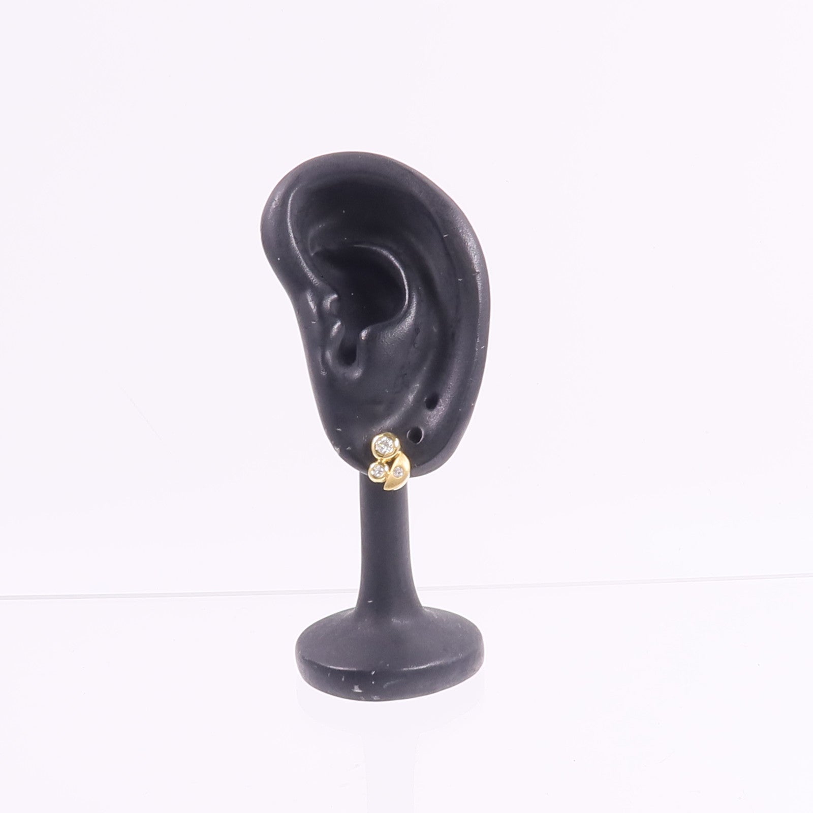 JEWELRY 18K黃金Diamond Earrings鑽石耳環