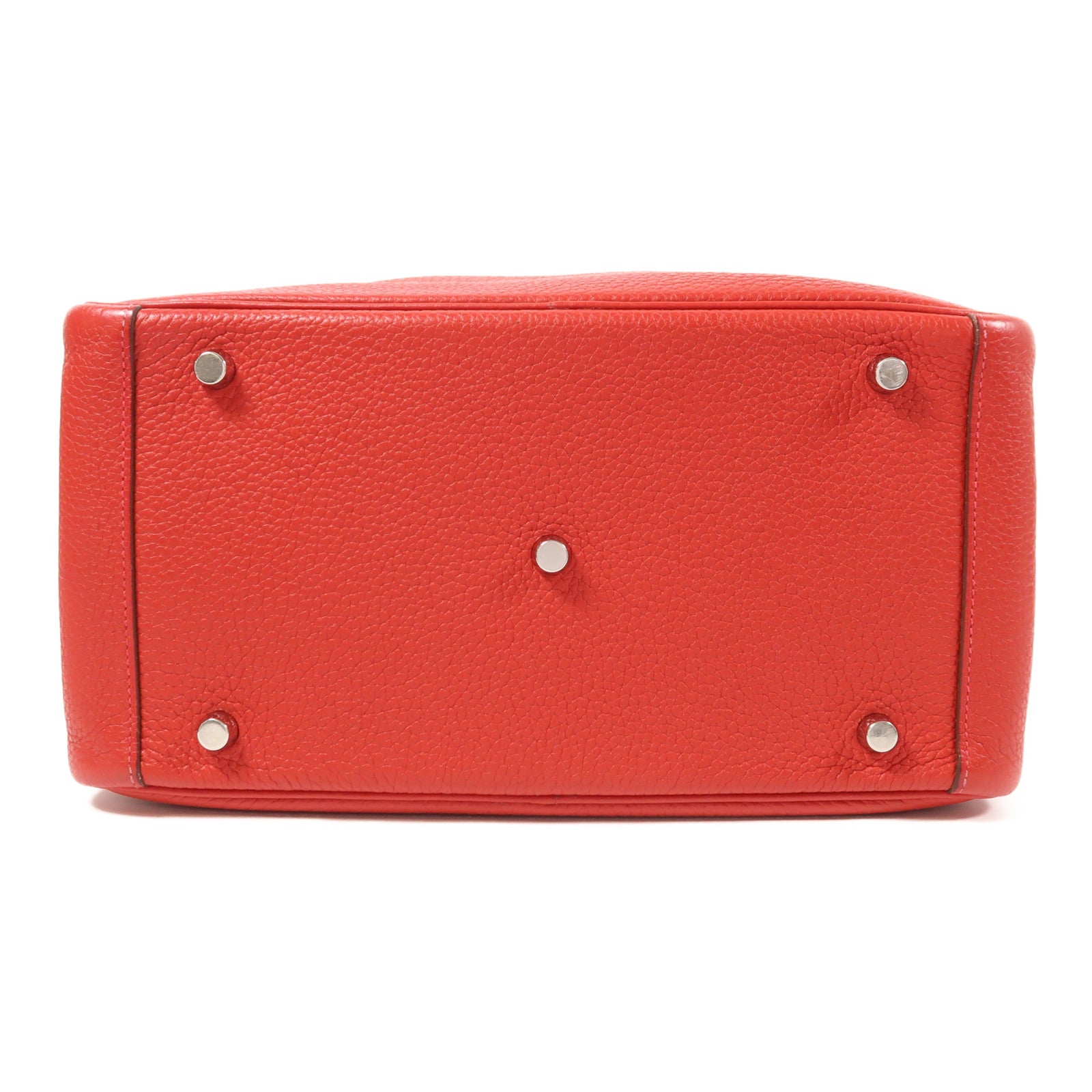 HERMES Clemence皮革Lindy 30銀扣手挽肩背兩用袋