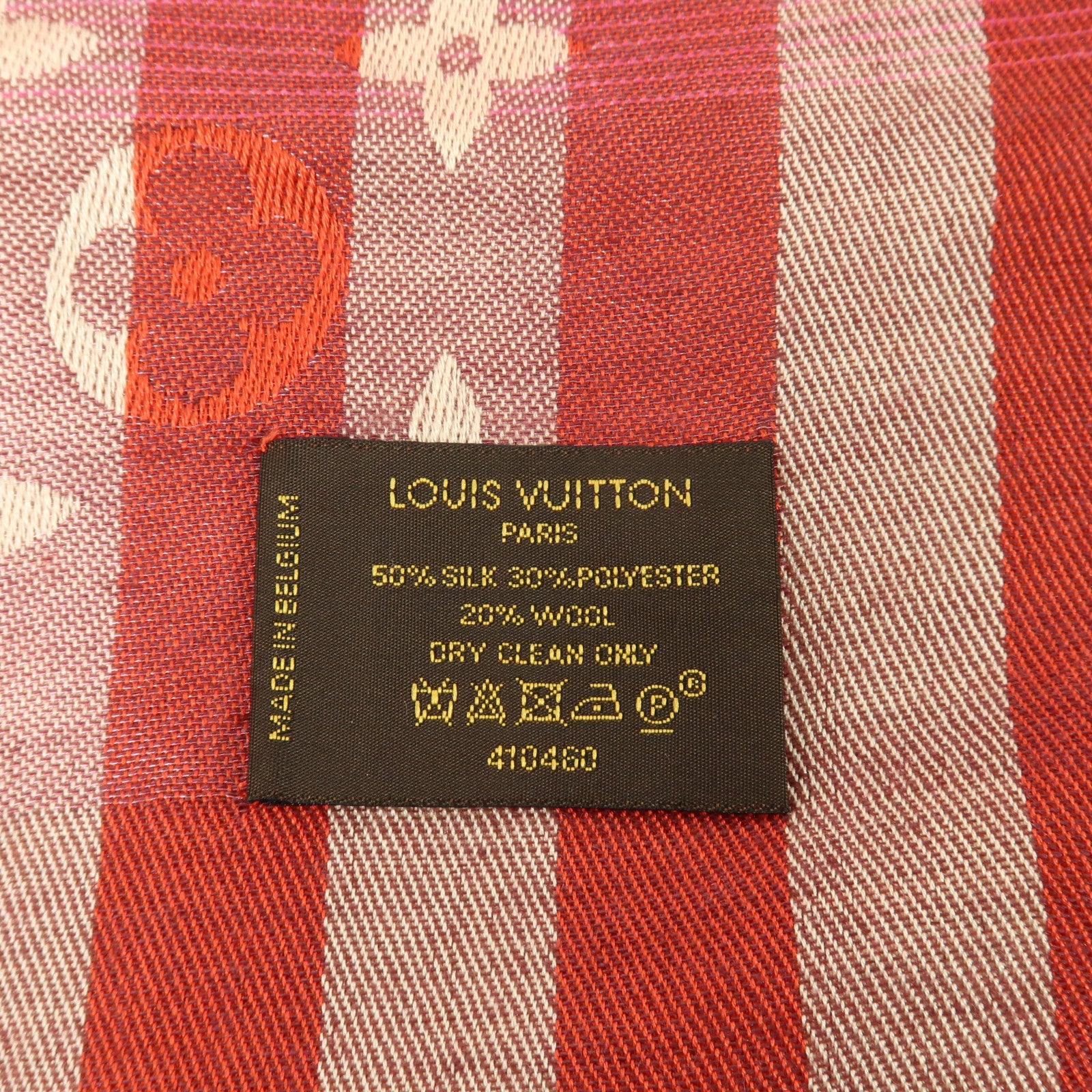 LOUIS VUITTON 絲質Scarf 140x135cm絲巾