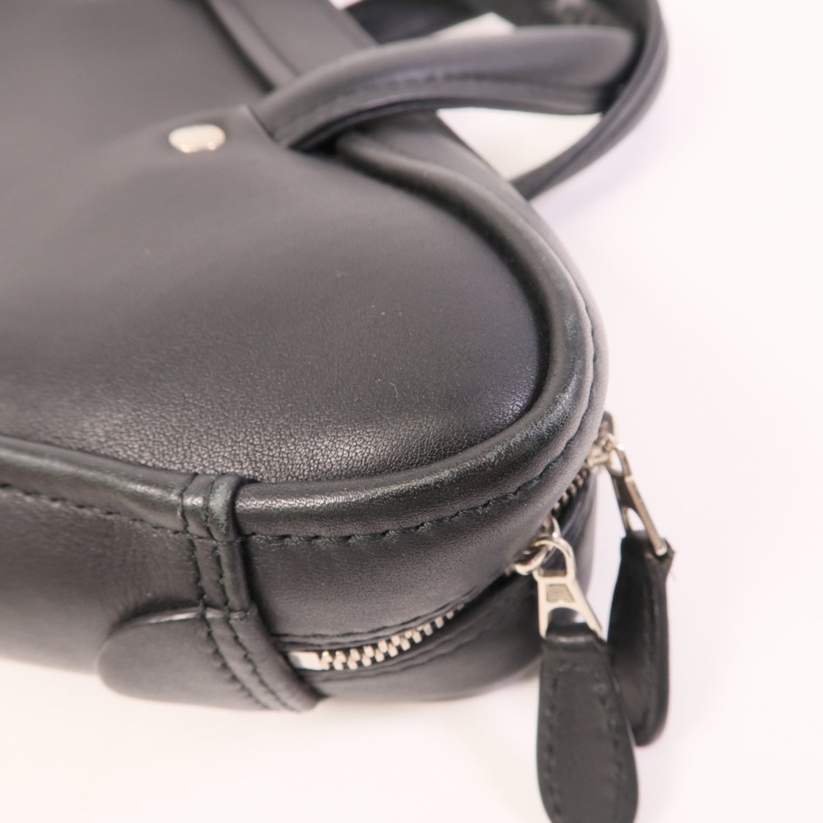 BALENCIAGA 牛皮皮革Triangle Duffle XS銀扣手挽肩背兩用袋