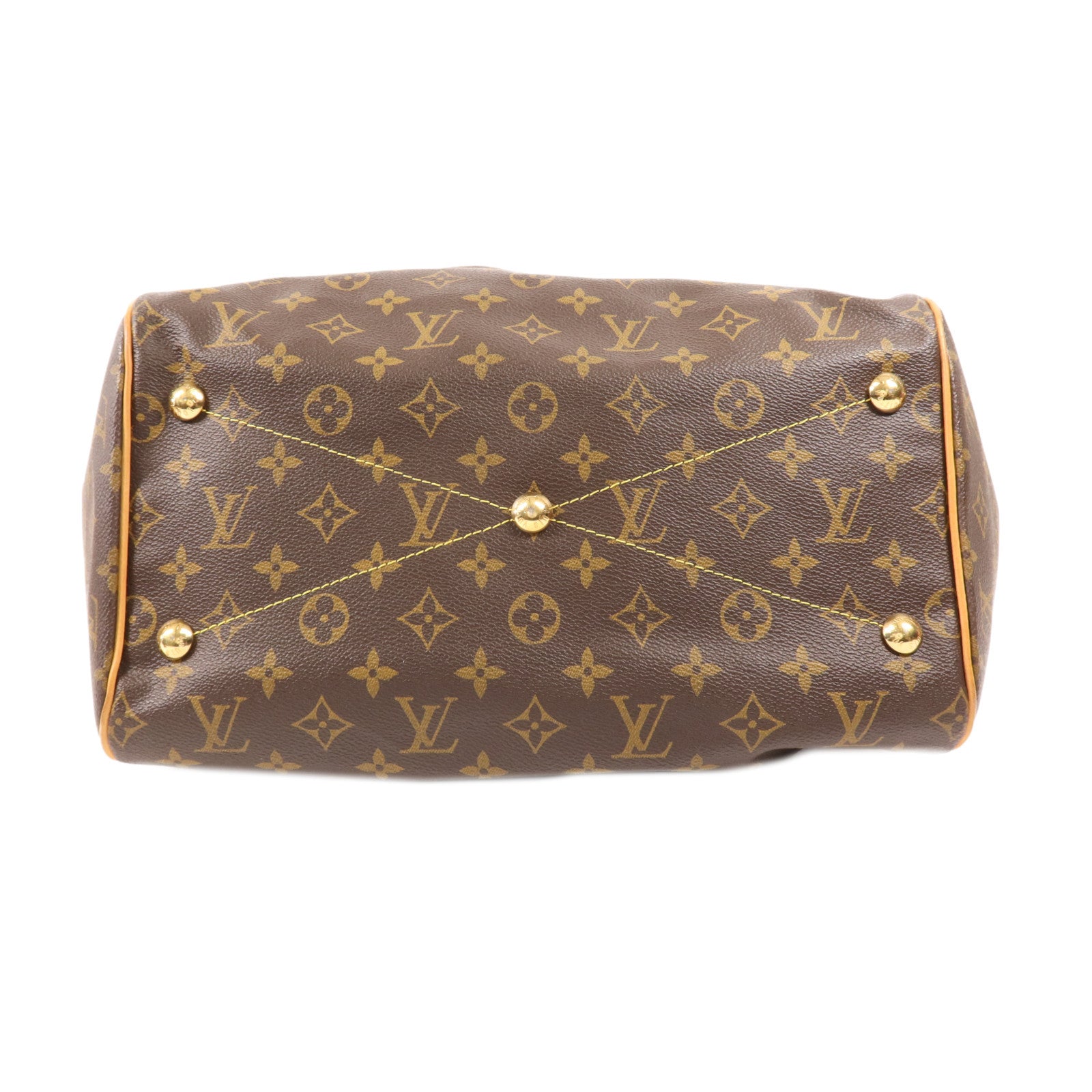 LOUIS VUITTON 【激減優惠】Monogram Tivoli GM金扣肩背袋