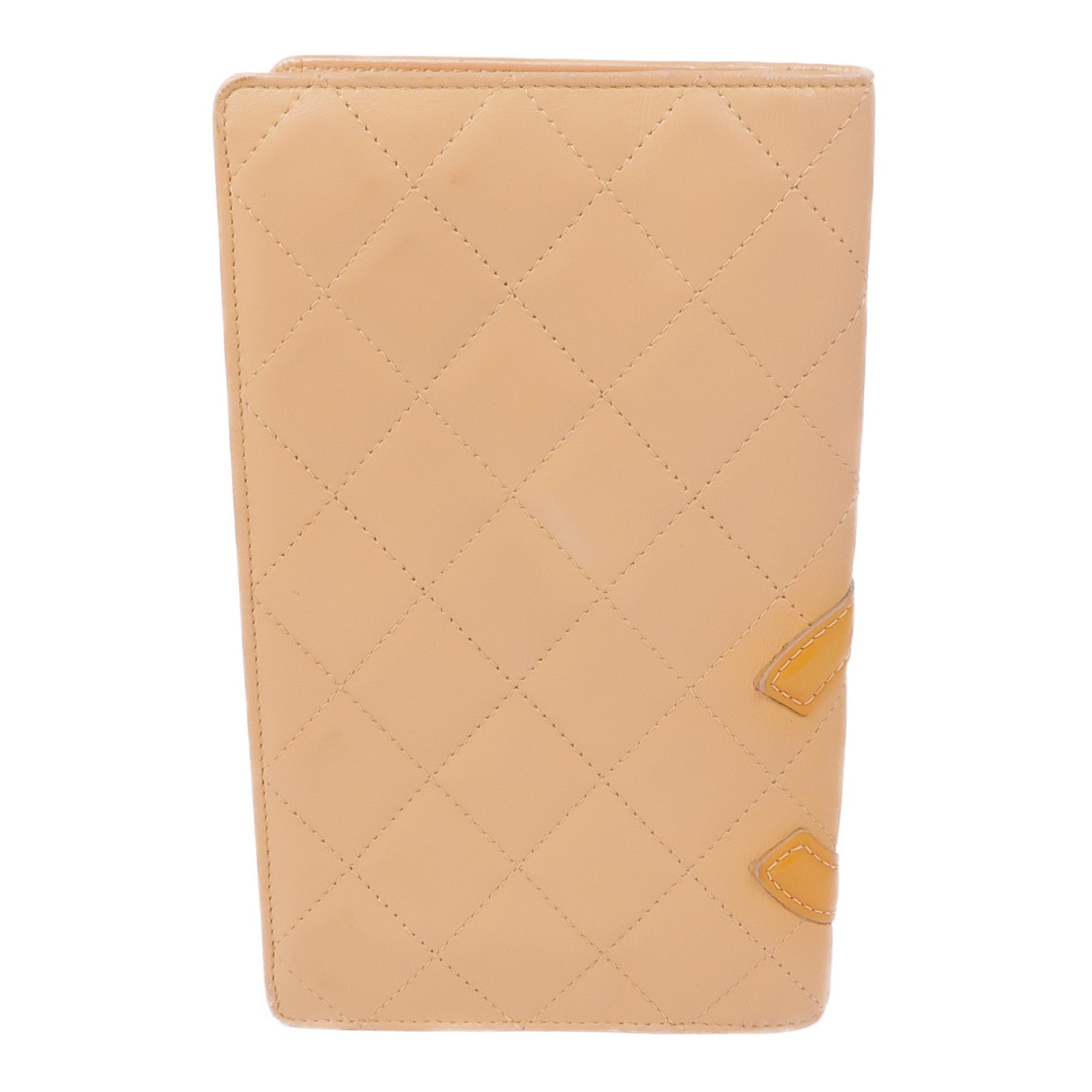 CHANEL 牛皮皮革Cambon Long Wallet銀扣長錢包