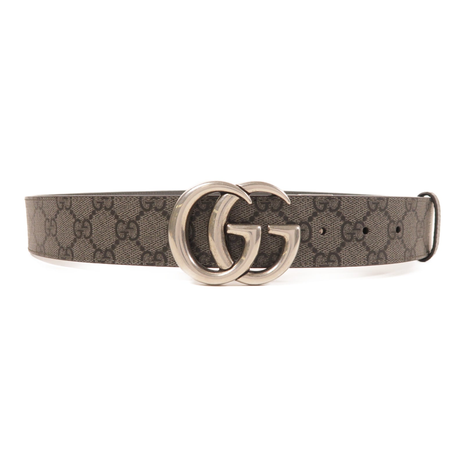 GUCCI 塗層帆布GG Marmont Reversible Belt皮帶
