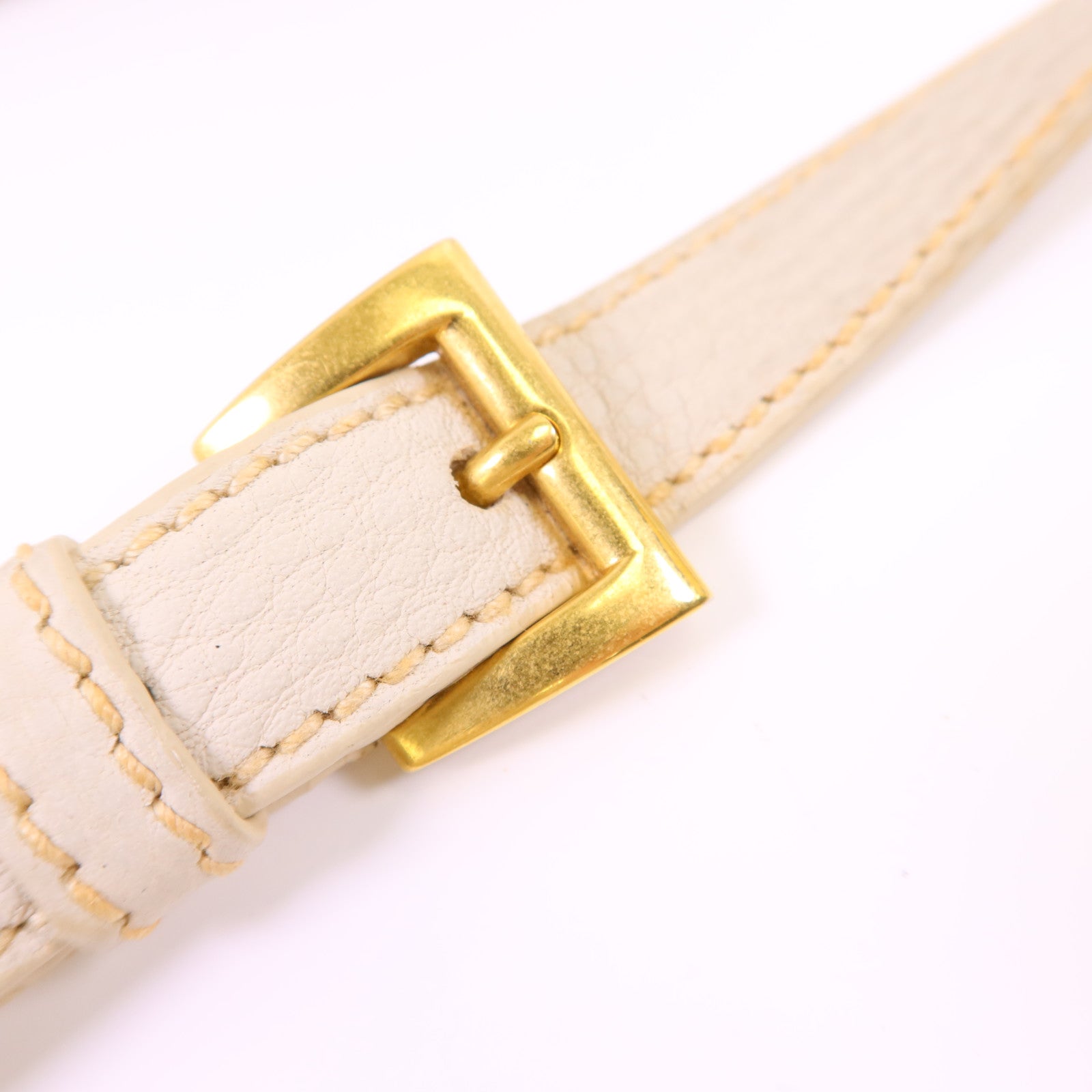 PRADA 牛皮皮革2 Way Shoulder Bag金扣手挽肩背兩用袋