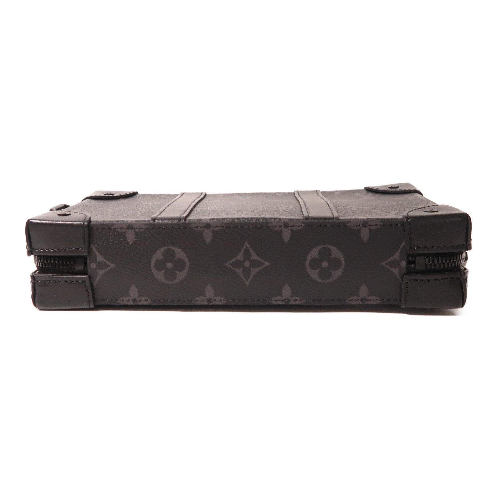 LOUIS VUITTON Monogram Eclipse Soft Trunk Wallet肩背袋