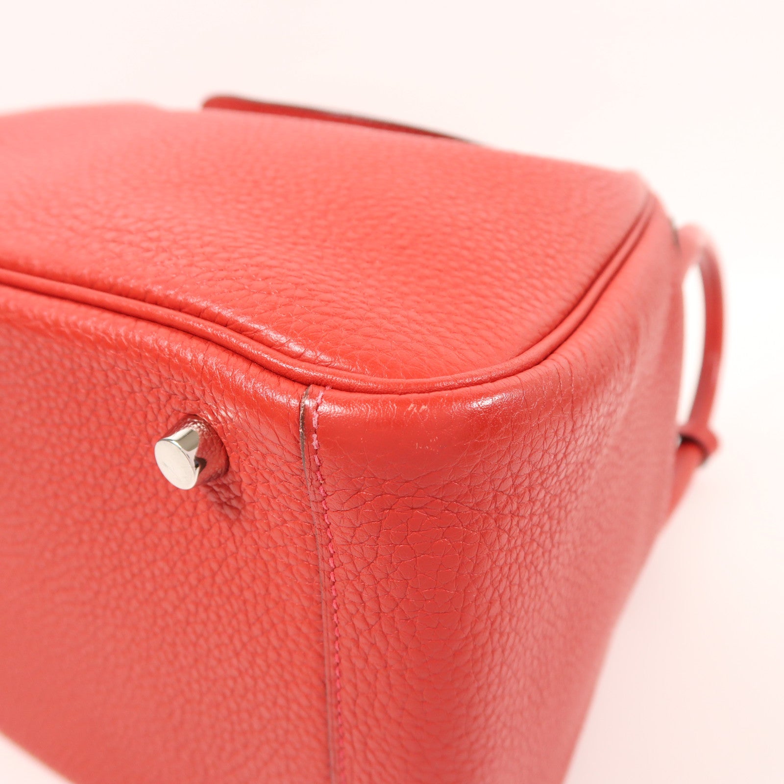 HERMES Clemence皮革Lindy 30銀扣手挽肩背兩用袋