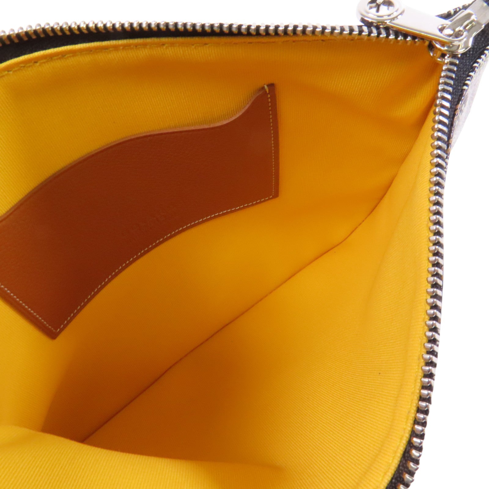 GOYARD 塗層帆布Pouch銀扣手拿包