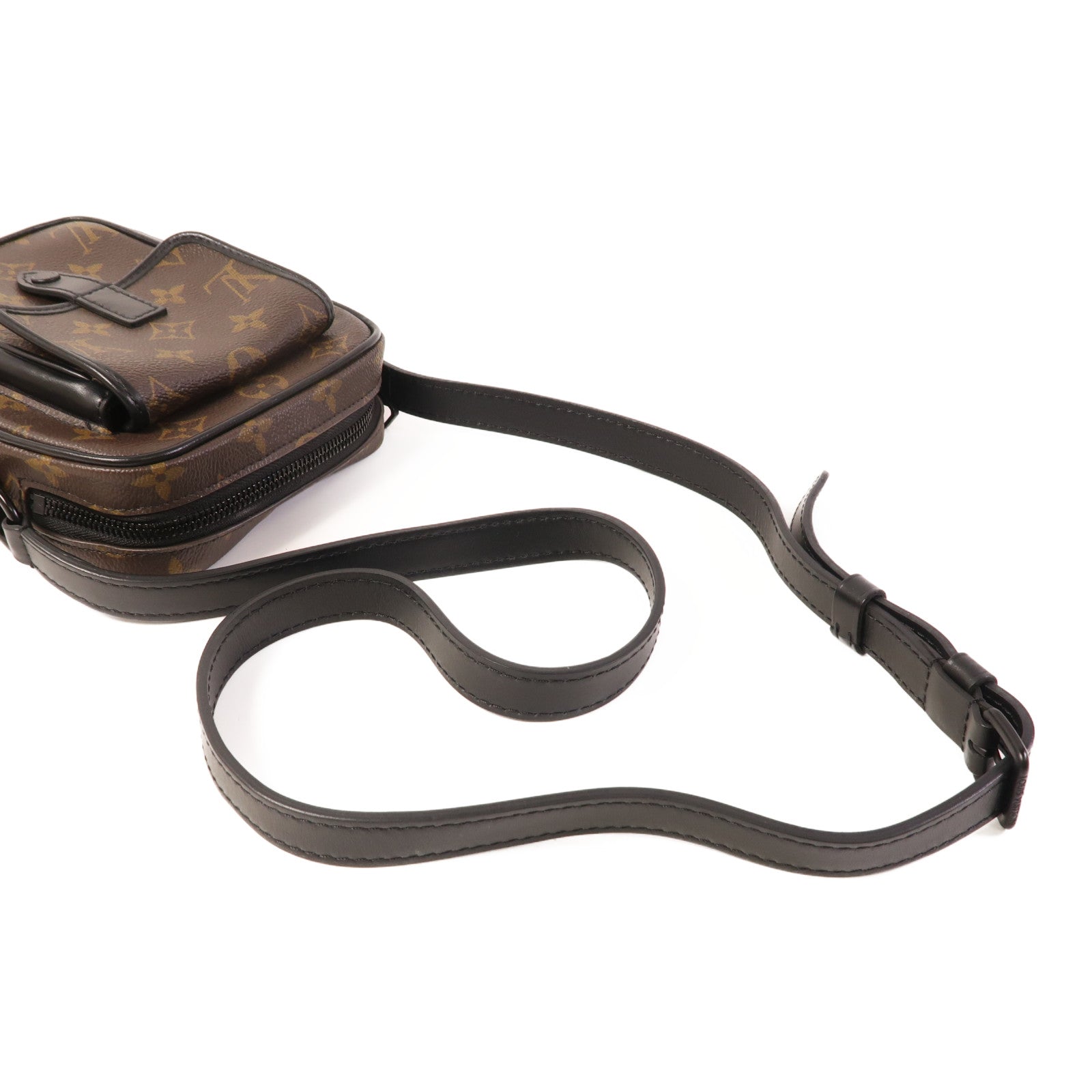 LOUIS VUITTON Monogram Macassar Christopher Wearable Wallet肩背袋