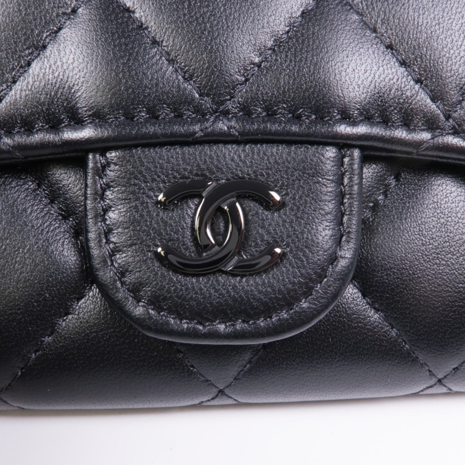 CHANEL 羊皮皮革Small Wallet錢包