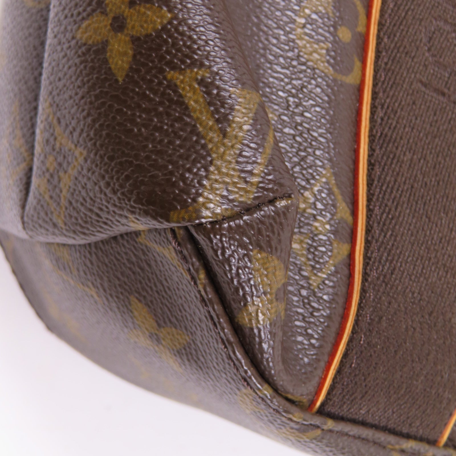 LOUIS VUITTON Monogram Cabas Beaubourg金扣手挽袋啡色