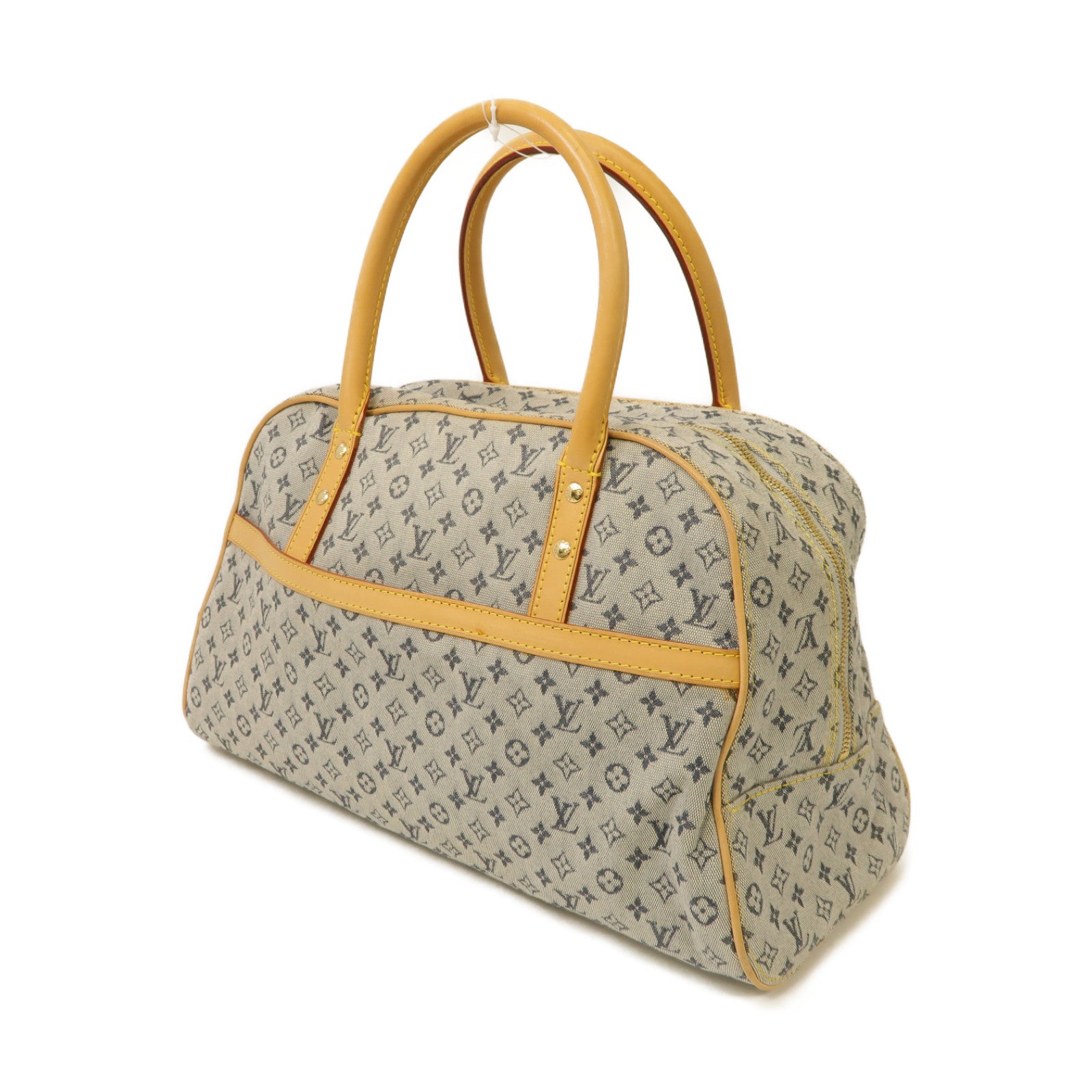 LOUIS VUITTON 【激減優惠】Monogram Mini Marie Hand Bag金扣肩背袋藍色