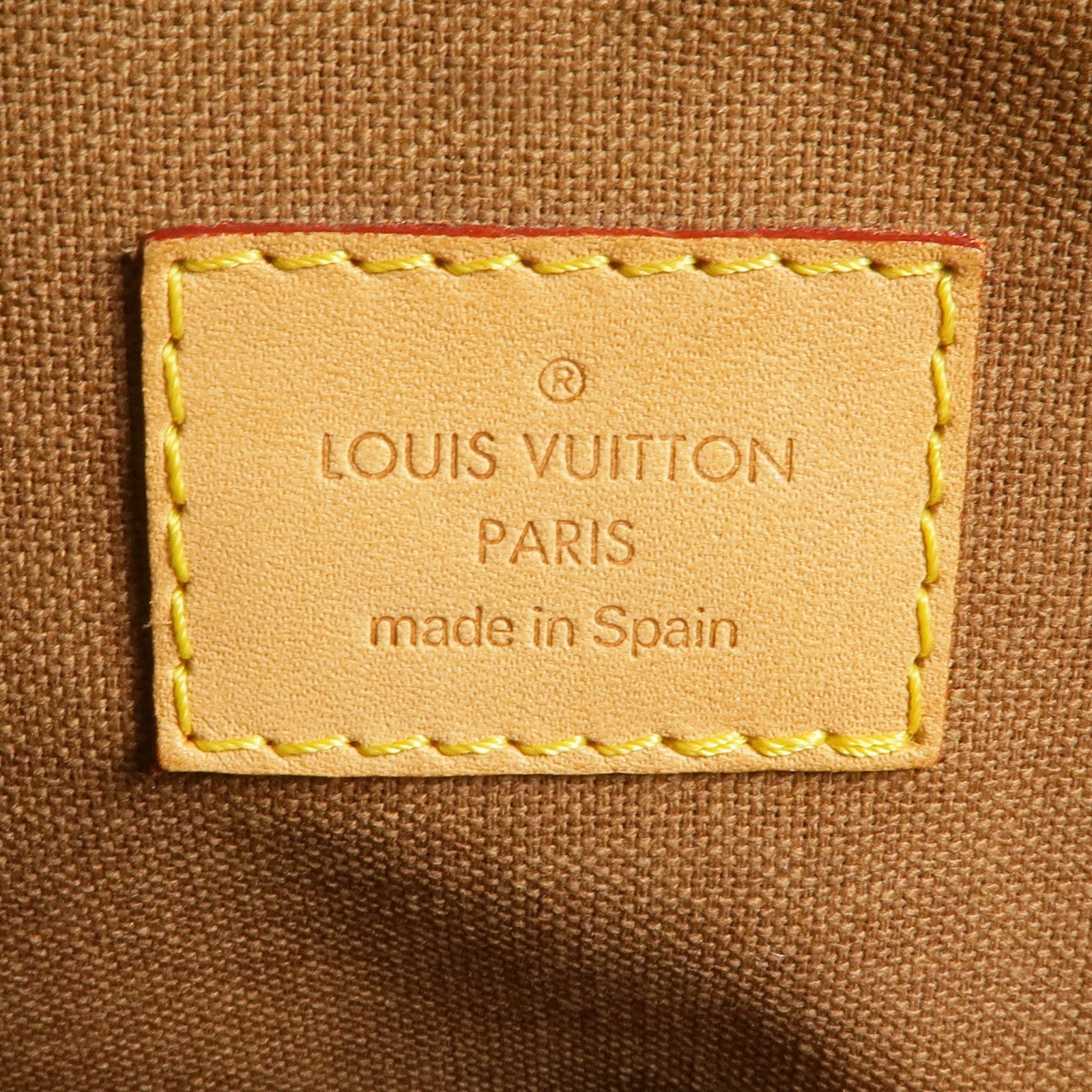 LOUIS VUITTON Monogram Sac Bosphore金扣手挽肩背兩用袋