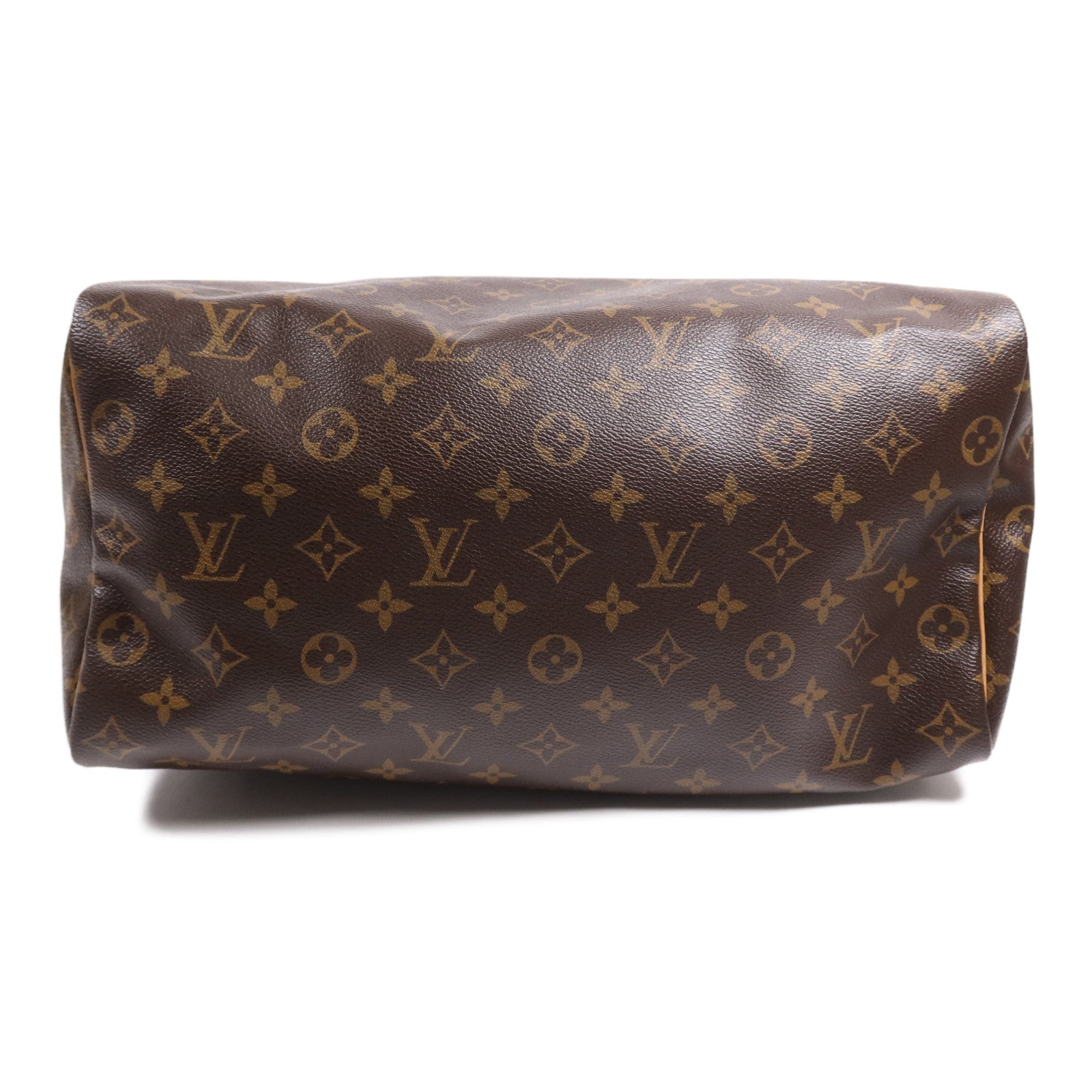 LOUIS VUITTON Monogram Speedy 35金扣手挽袋