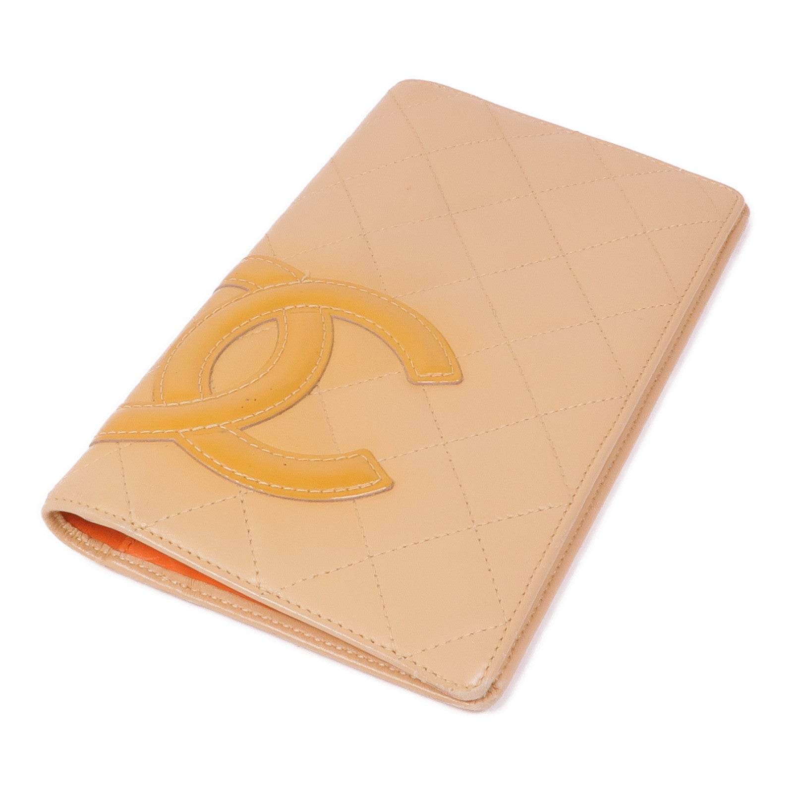 CHANEL 牛皮皮革Cambon Long Wallet銀扣長錢包