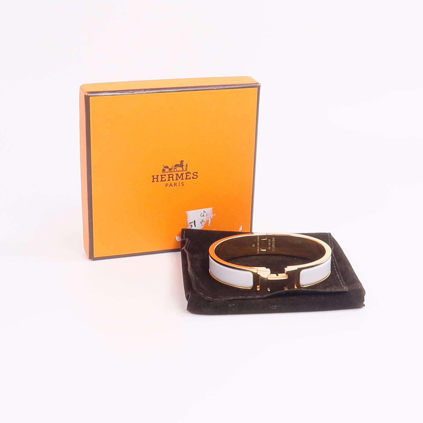 HERMES 金屬Clic H手鐲