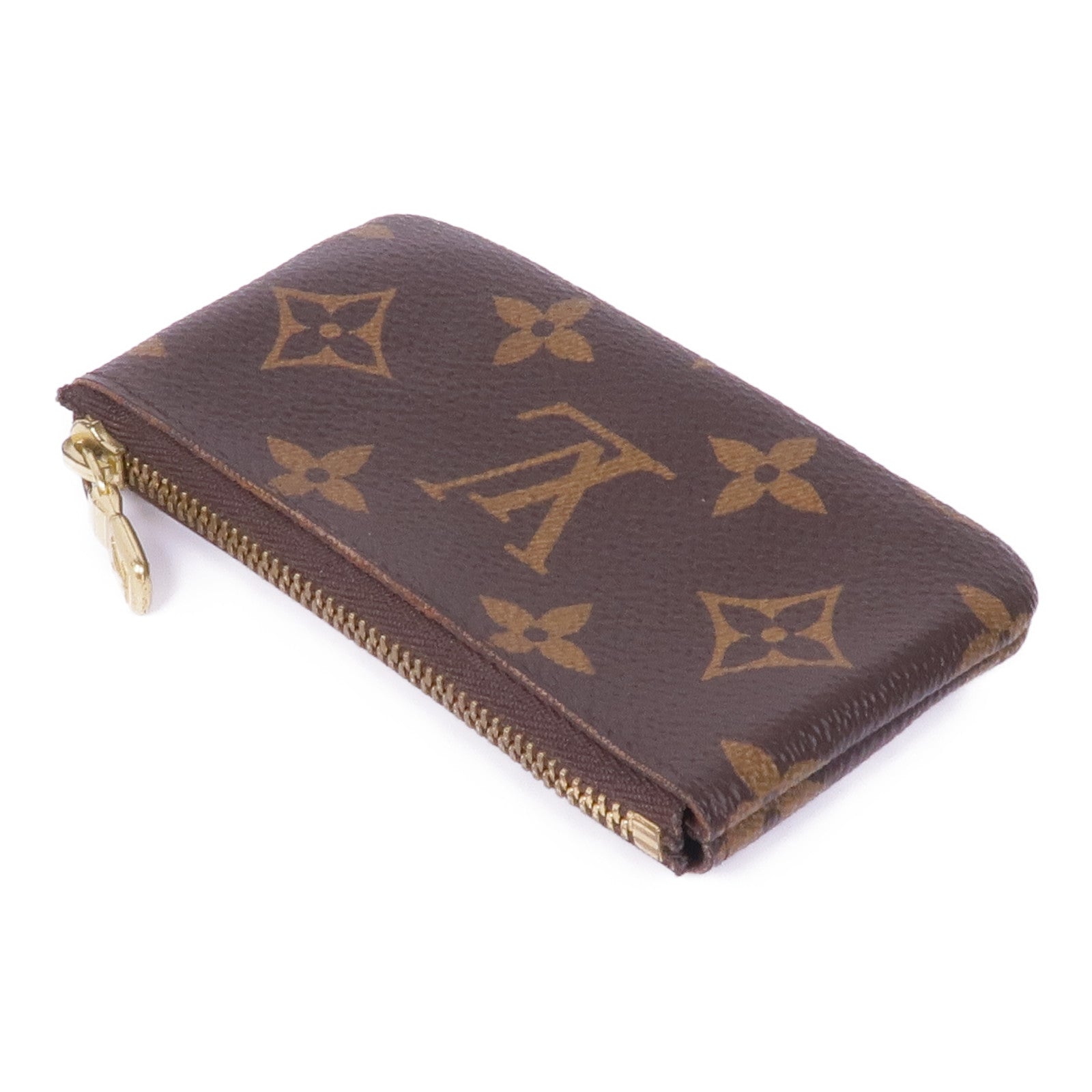 LOUIS VUITTON Monogram Key Pouch金扣鎖匙包