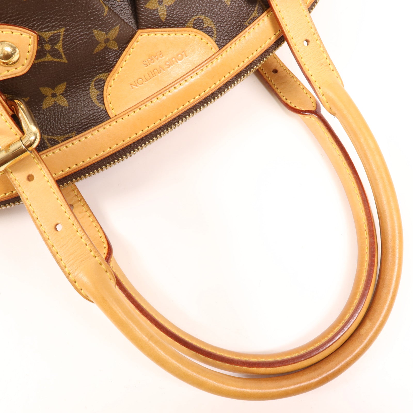 LOUIS VUITTON 【激減優惠】Monogram Tivoli GM金扣肩背袋