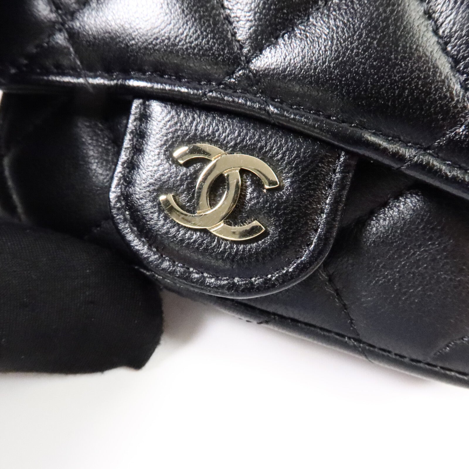 CHANEL 羊皮皮革Mini Belt Bag腰包