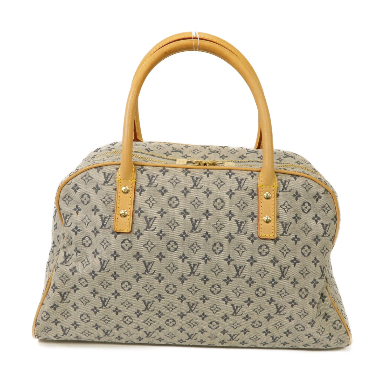 LOUIS VUITTON 【激減優惠】Monogram Mini Marie Hand Bag金扣肩背袋藍色