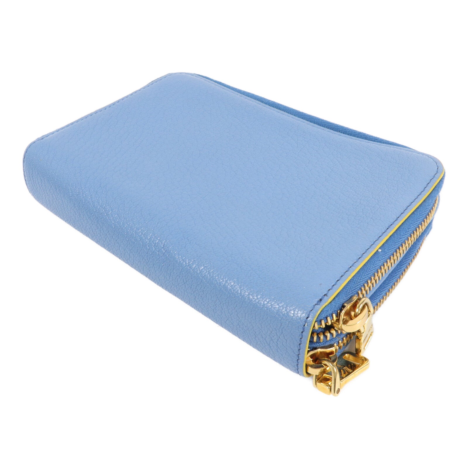 Miu Miu 牛皮皮革Zipper Long Wallet長錢包