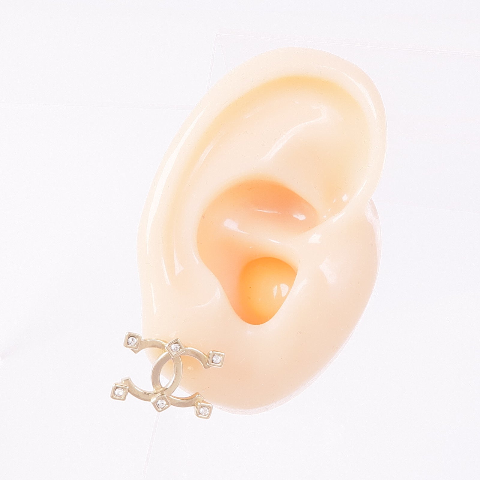 CHANEL CC Earrings Accessories Metal Gold