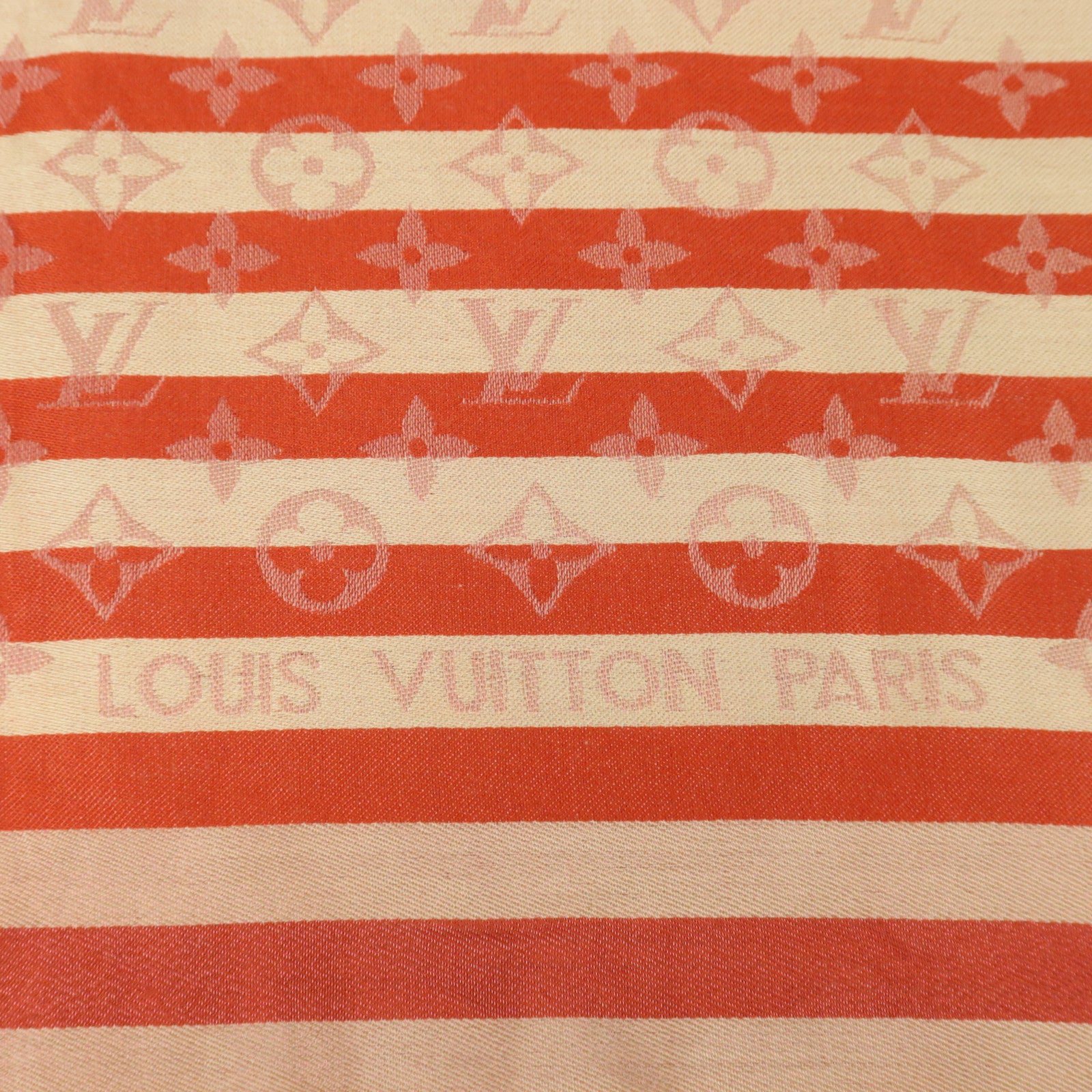 LOUIS VUITTON 絲質Scarf 140x135cm絲巾