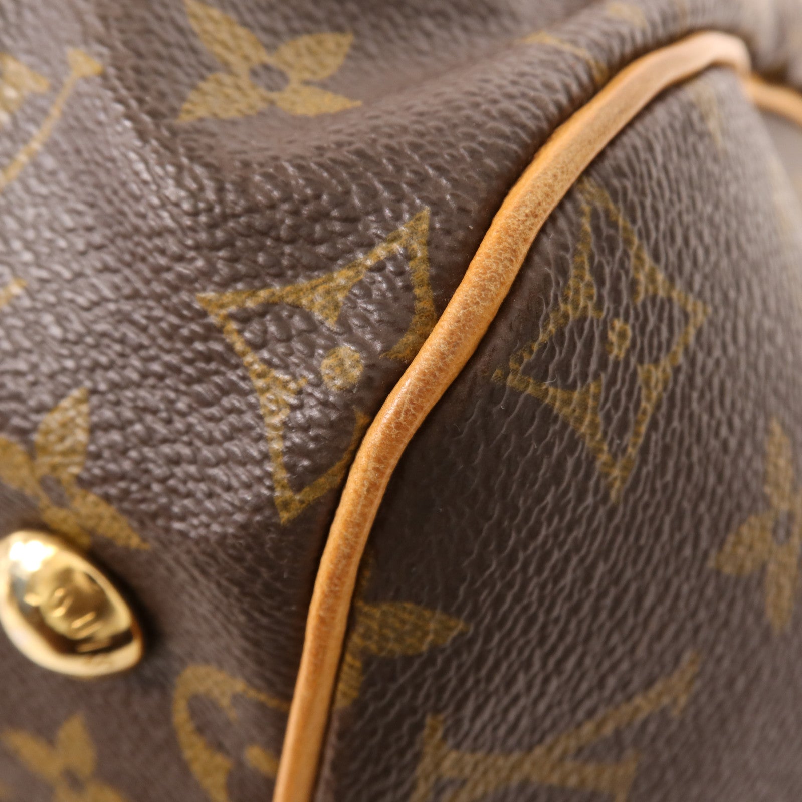 LOUIS VUITTON 【激減優惠】Monogram Tivoli GM金扣肩背袋