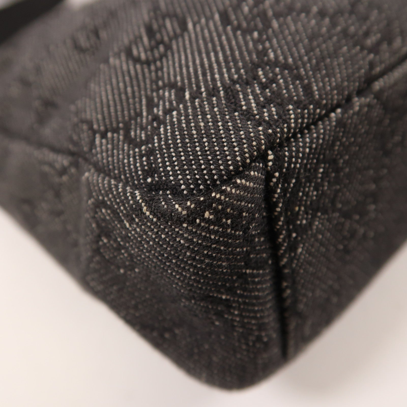 GUCCI 帆布Shoulder Bag銀扣肩背袋