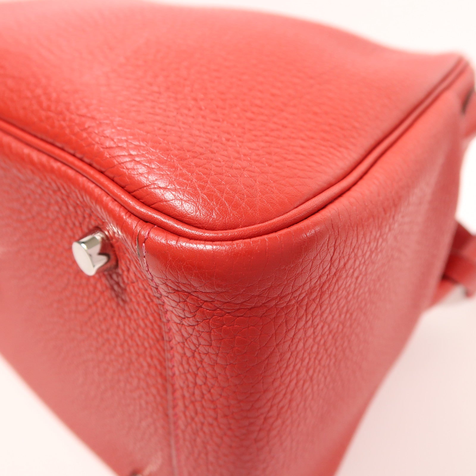 HERMES Clemence皮革Lindy 30銀扣手挽肩背兩用袋