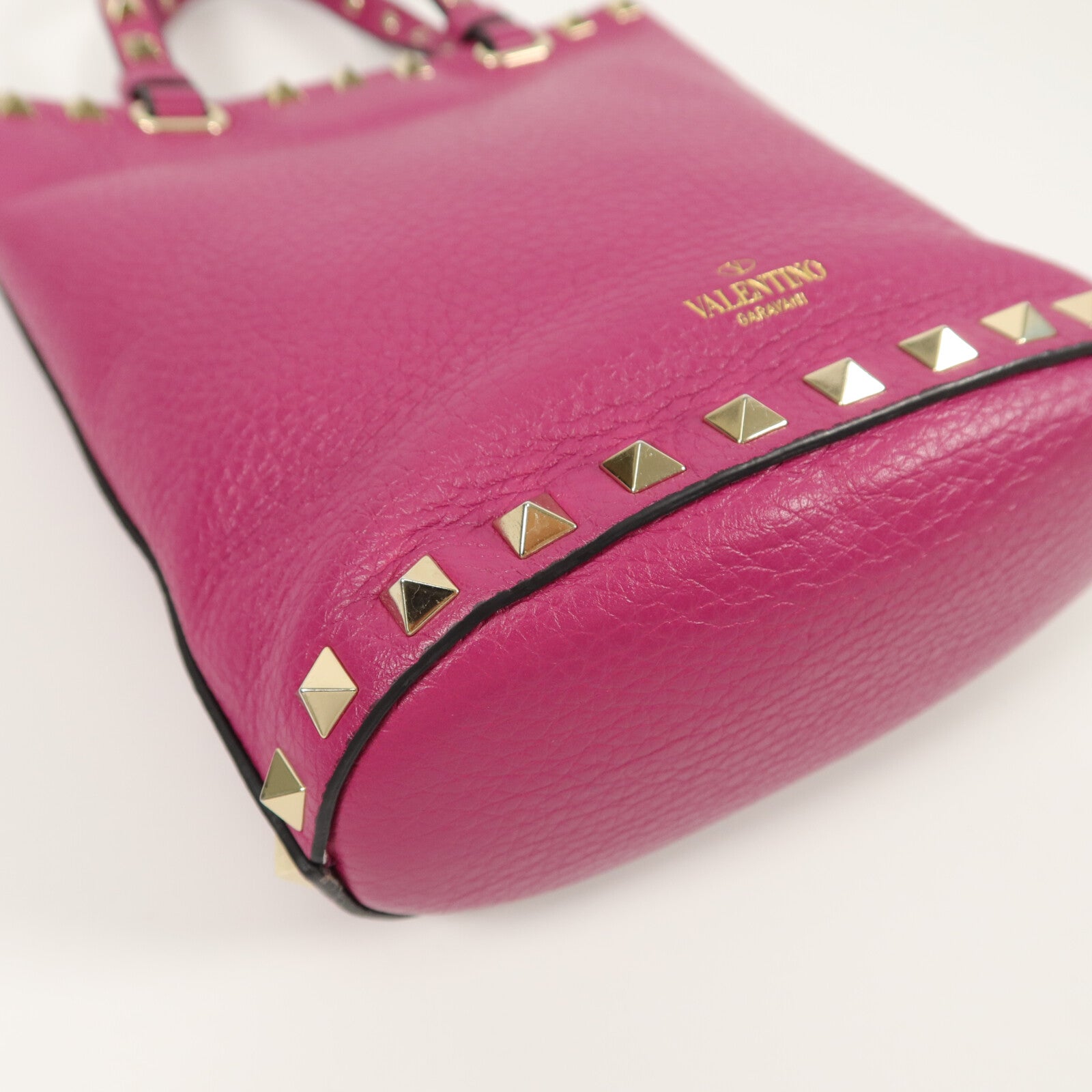 Valentino 牛皮皮革Bucket Bag手挽肩背兩用袋