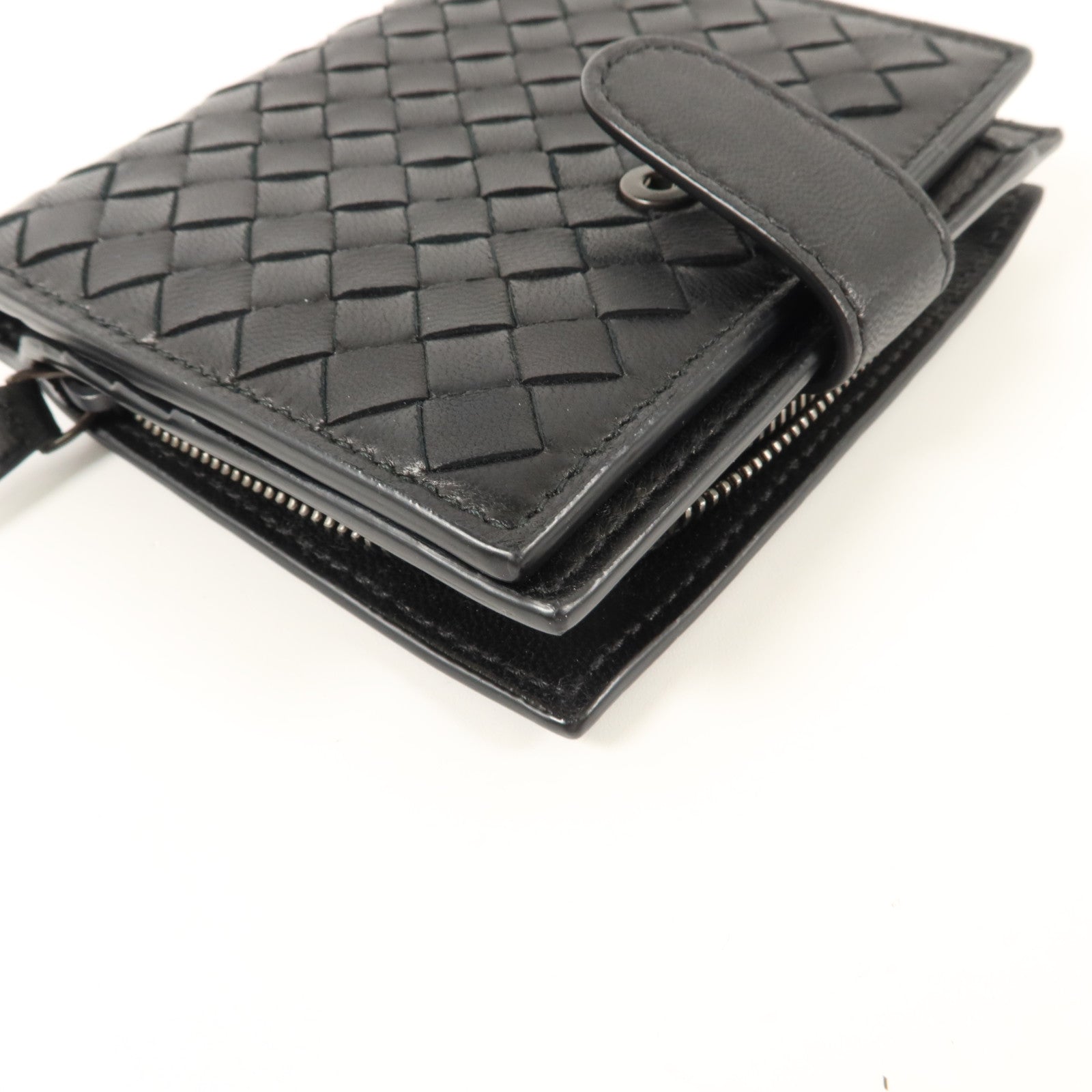 BOTTEGA VENETA 羊皮皮革Bifold Wallet錢包