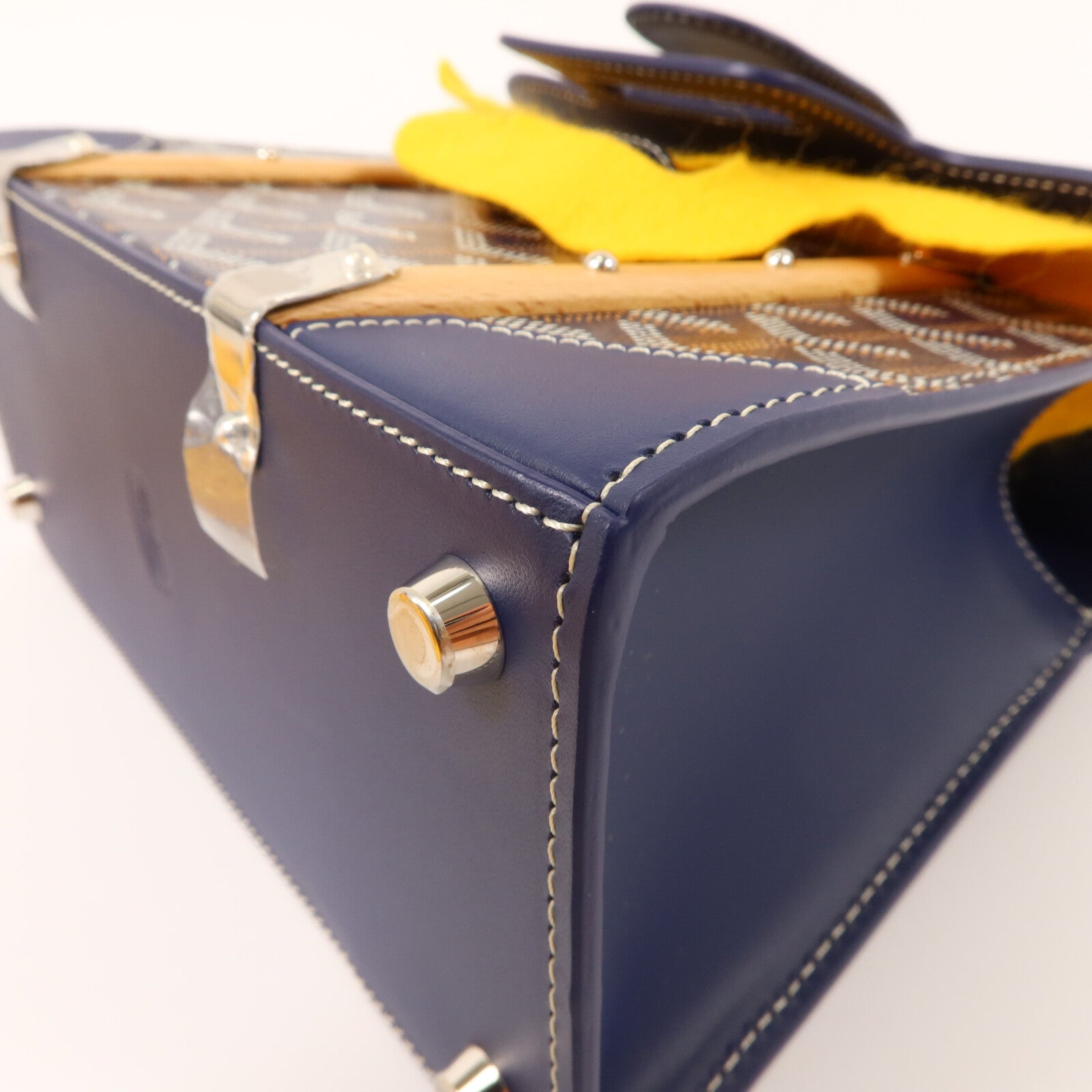 GOYARD 塗層帆布Saigon Mini Structure手挽肩背兩用袋