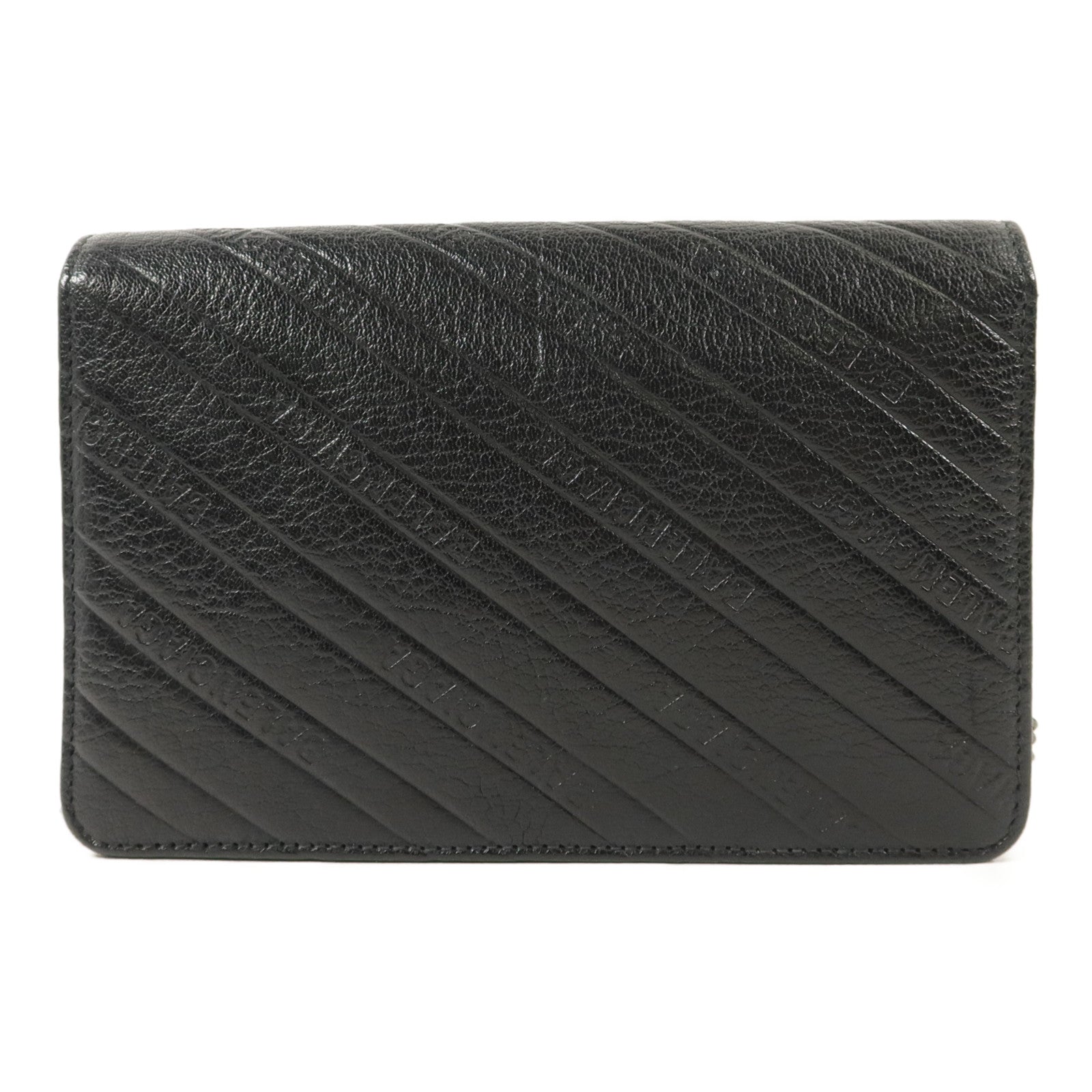 BALENCIAGA 牛皮皮革BB Wallet On Chain鏈帶肩背袋