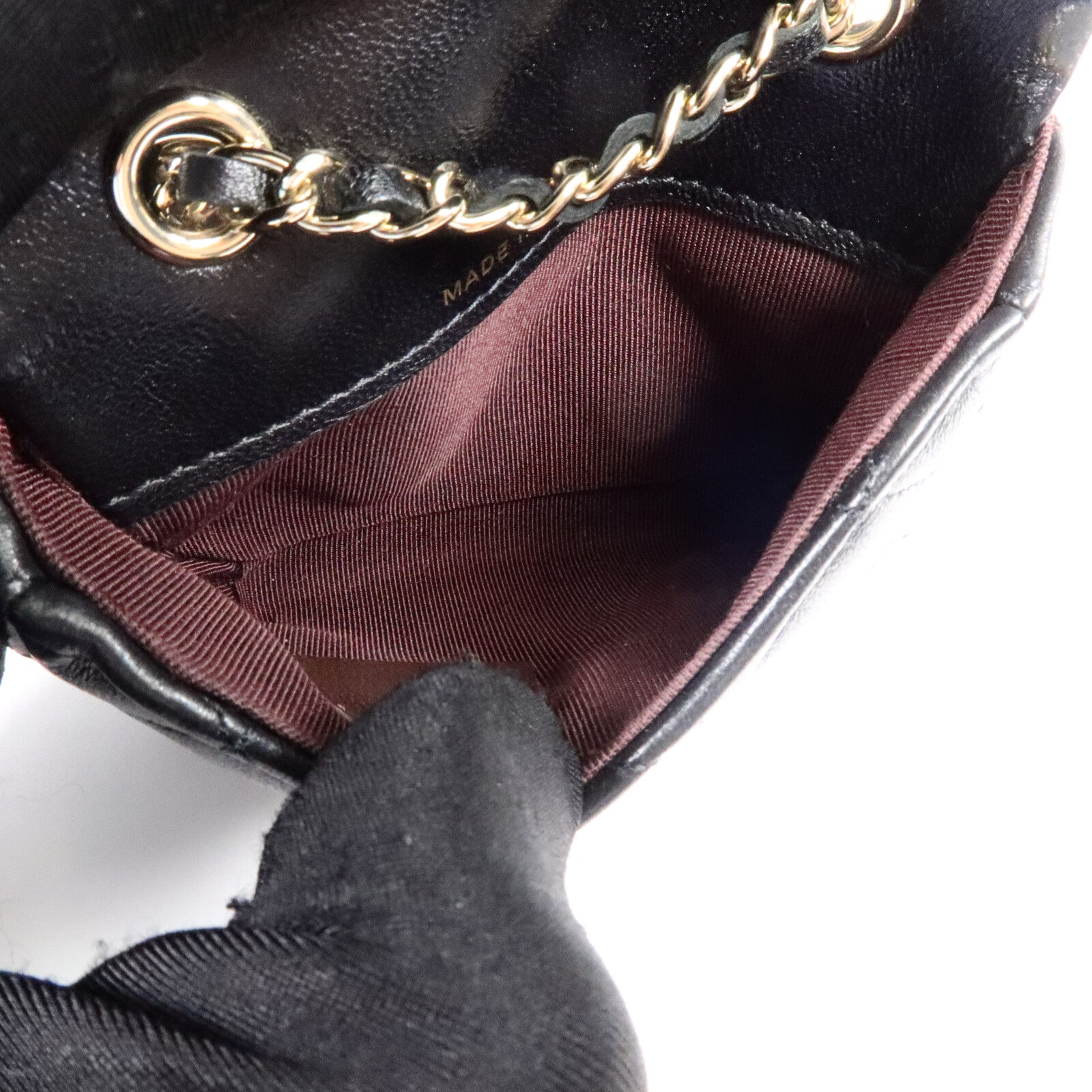 CHANEL 羊皮皮革Mini Belt Bag腰包