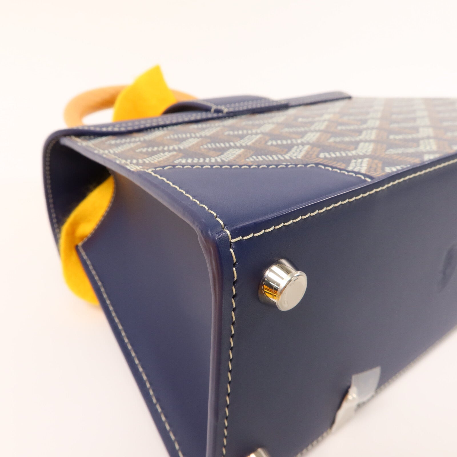 GOYARD 塗層帆布Saigon Mini Structure手挽肩背兩用袋