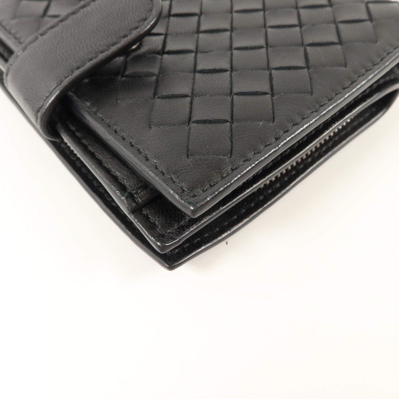BOTTEGA VENETA 羊皮皮革Bifold Wallet錢包