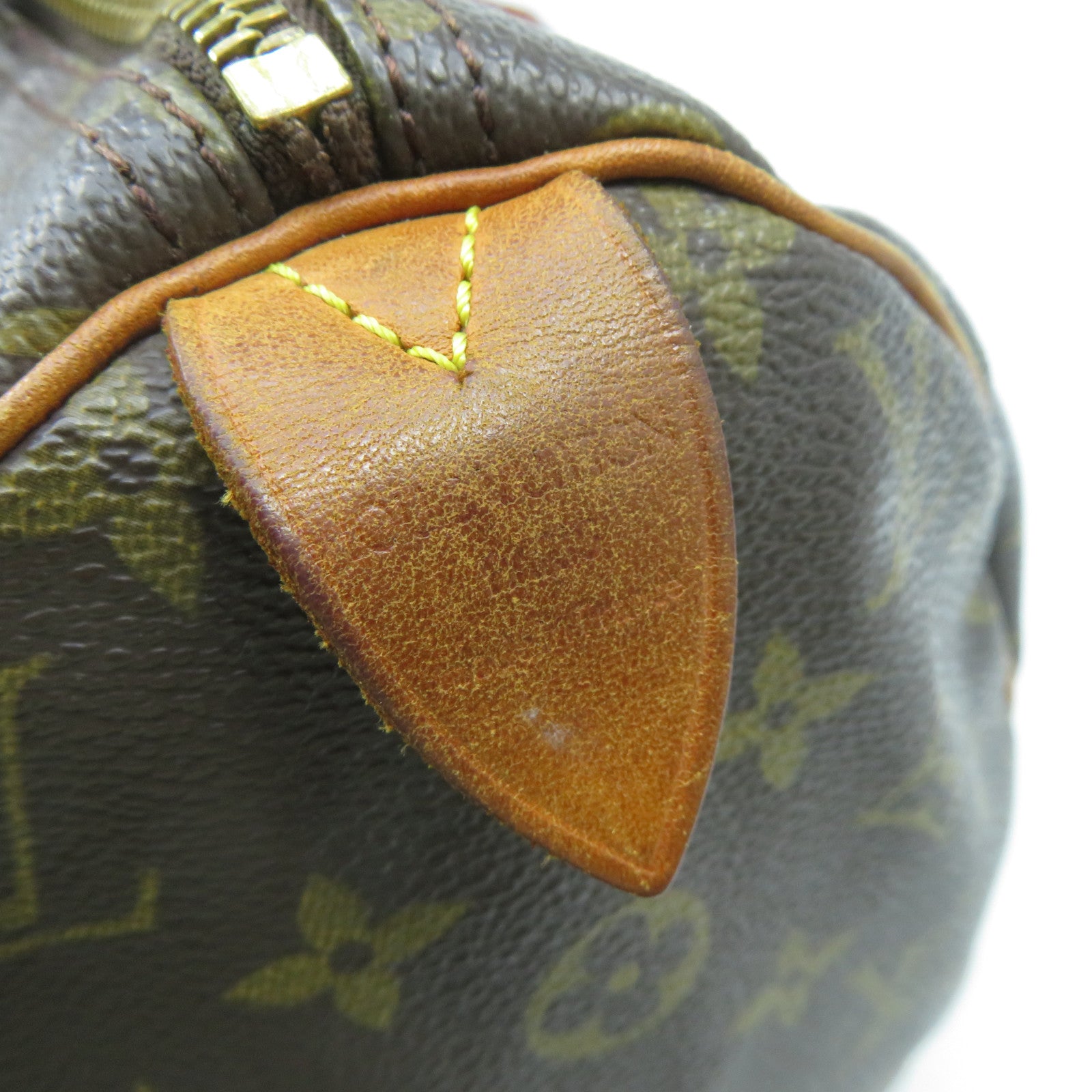 LOUIS VUITTON 【激減優惠】Monogram Speedy 30金扣手挽袋啡色