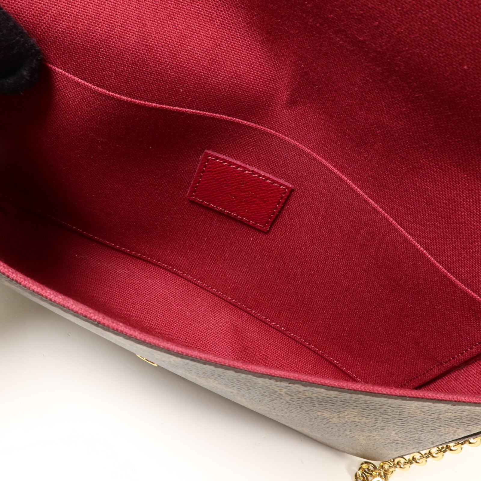 LOUIS VUITTON Monogram Felicie Pochette鏈帶肩背袋