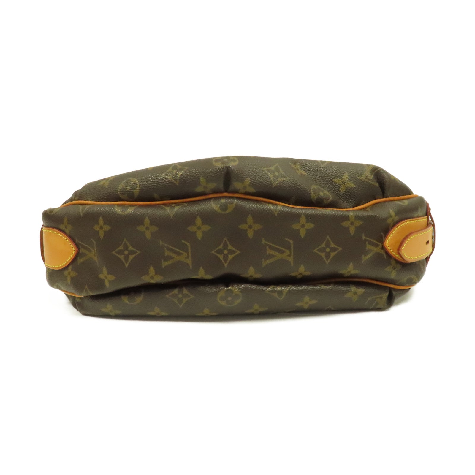 LOUIS VUITTON Monogram Tulum GM金扣肩背袋啡色
