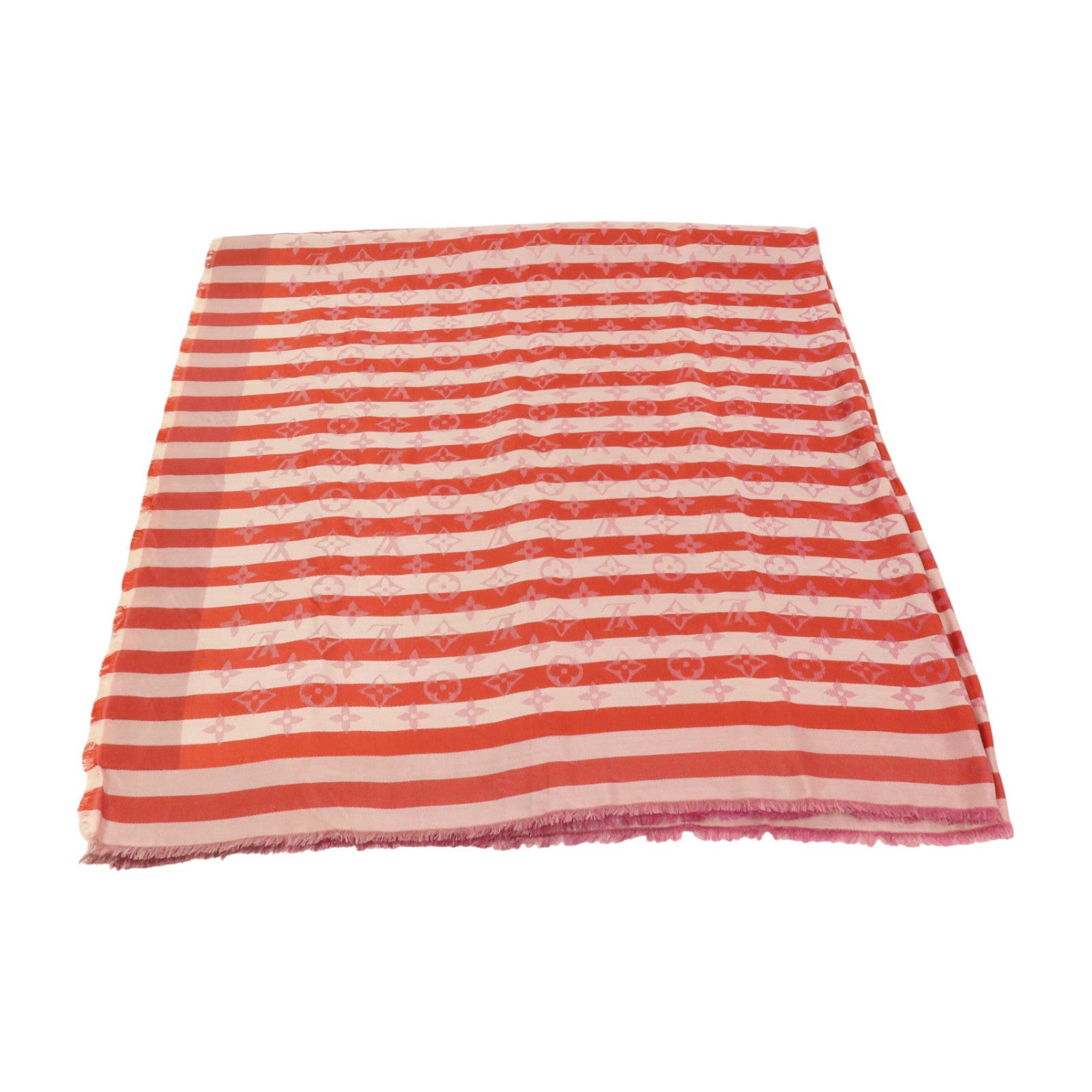 LOUIS VUITTON 絲質Scarf 140x135cm絲巾
