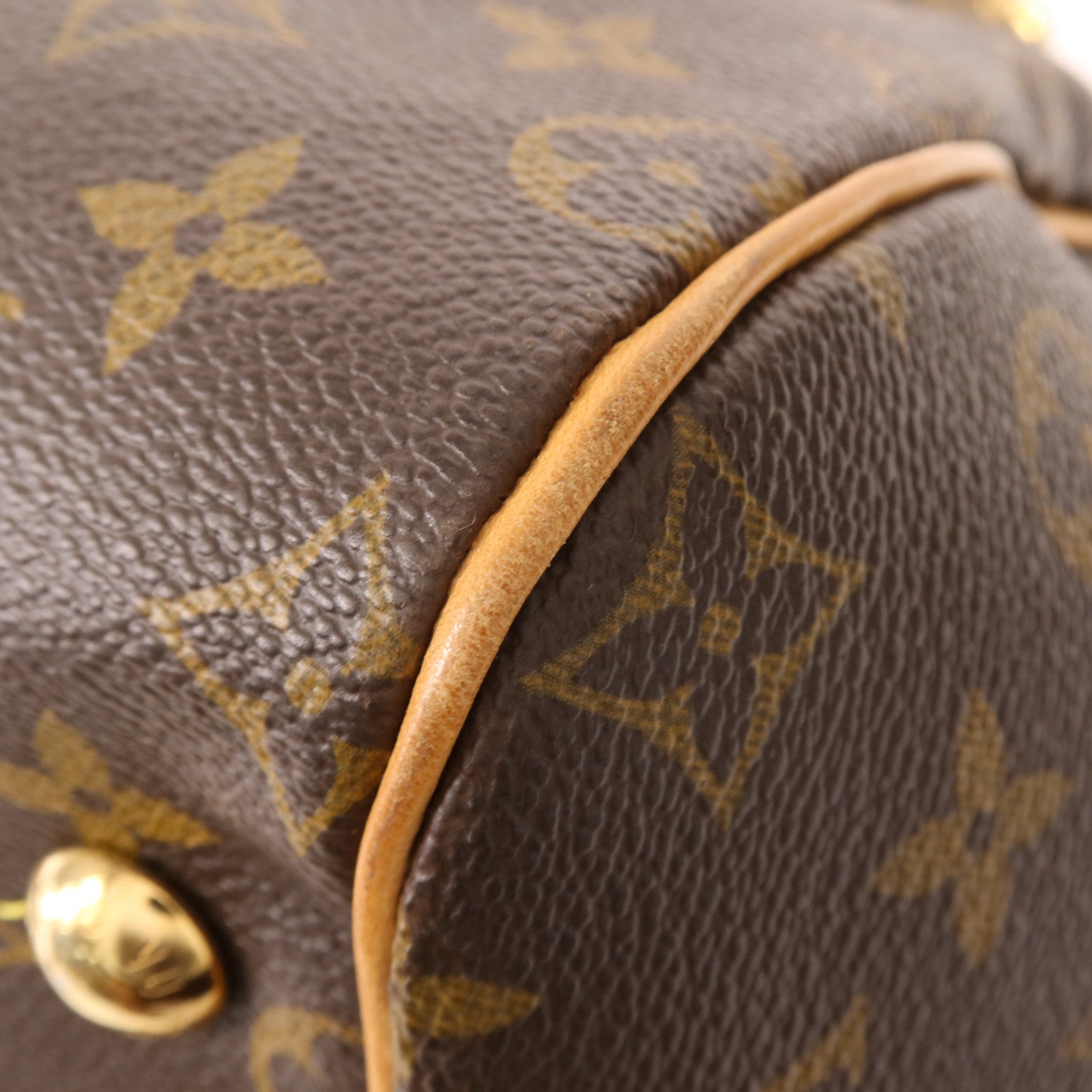 LOUIS VUITTON 【激減優惠】Monogram Tivoli GM金扣肩背袋