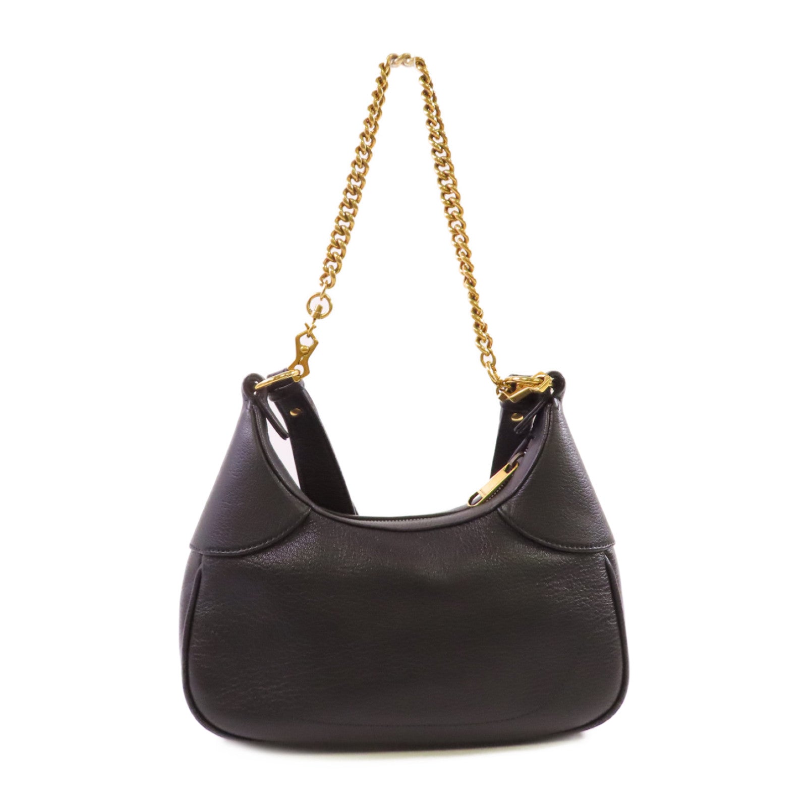 GUCCI 牛皮皮革Aphrodite Shoulder Bag金扣肩背袋黑色
