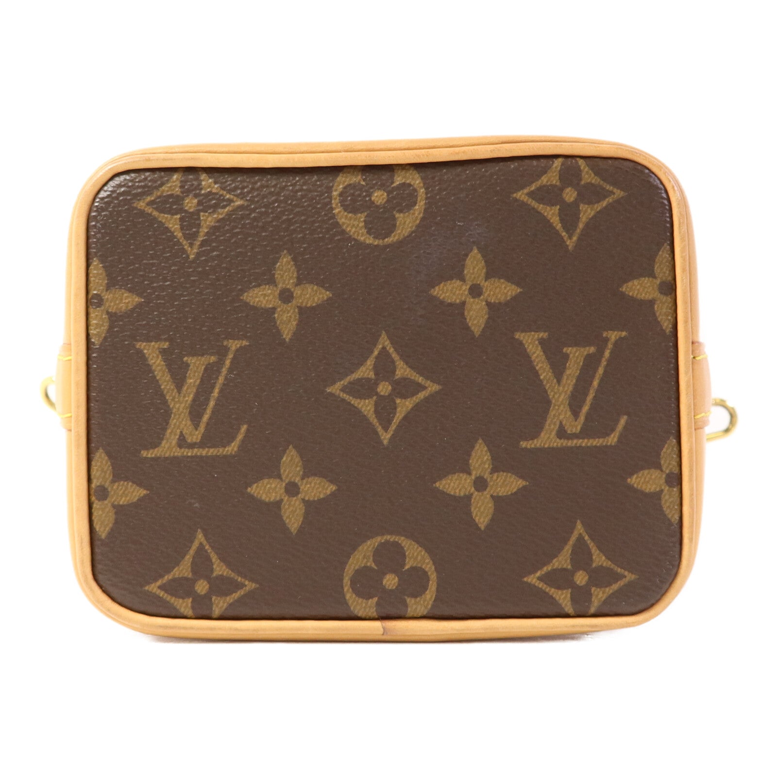 LOUIS VUITTON Monogram Nano Noe金扣手挽肩背兩用袋