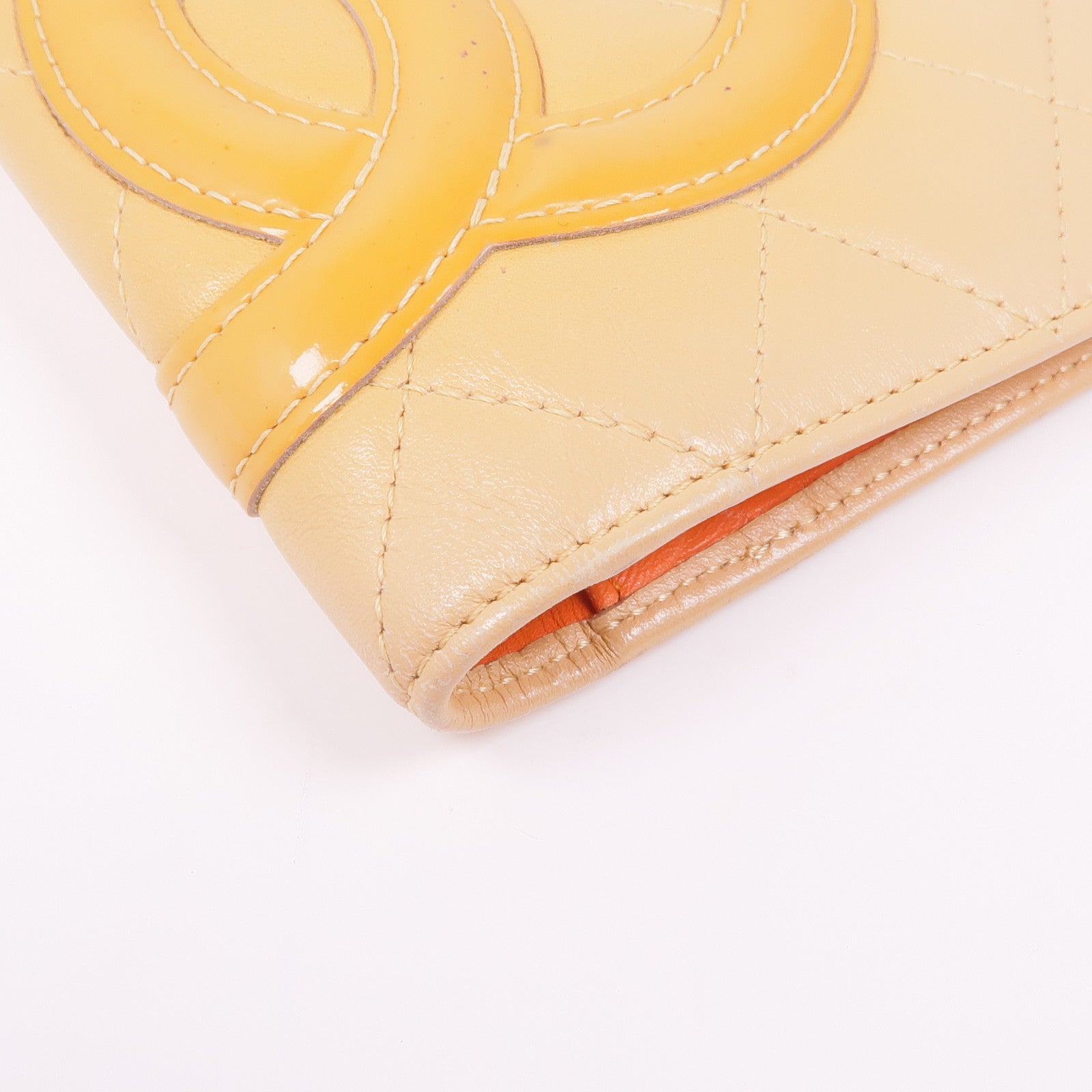 CHANEL 牛皮皮革Cambon Long Wallet銀扣長錢包