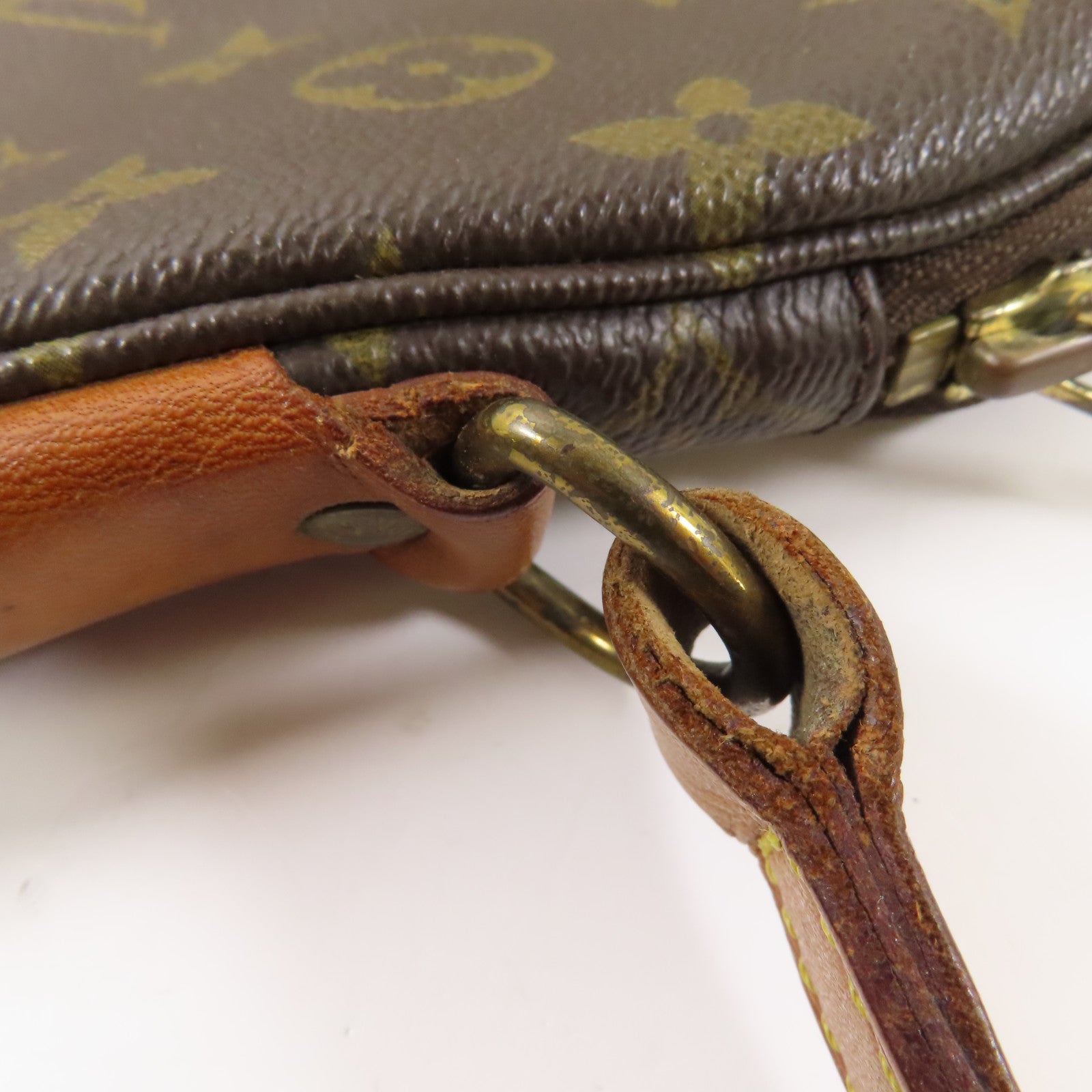 LOUIS VUITTON Monogram Sac Balade Vintage金扣肩背袋